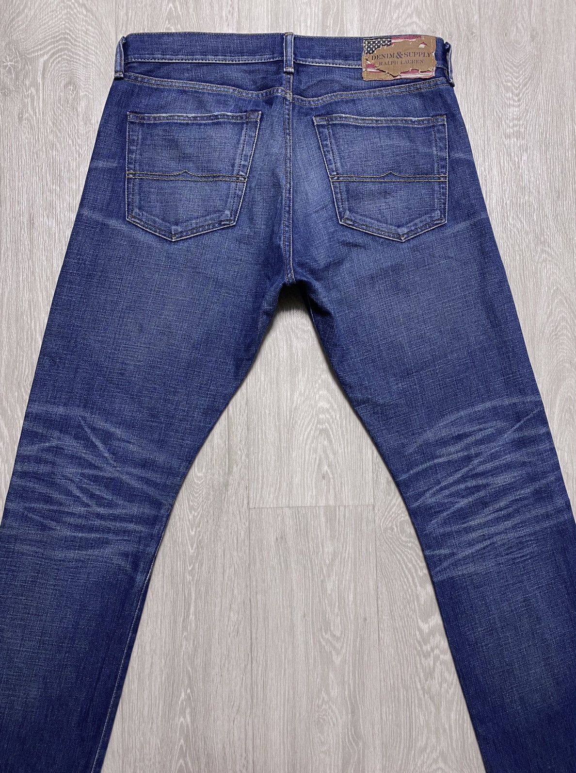 Denim & Supply Ralph Lauren DSRL Ralph Lauren Washed Blue Distressed Denim Jeans Size US 34 / EU 50 - 19 Thumbnail