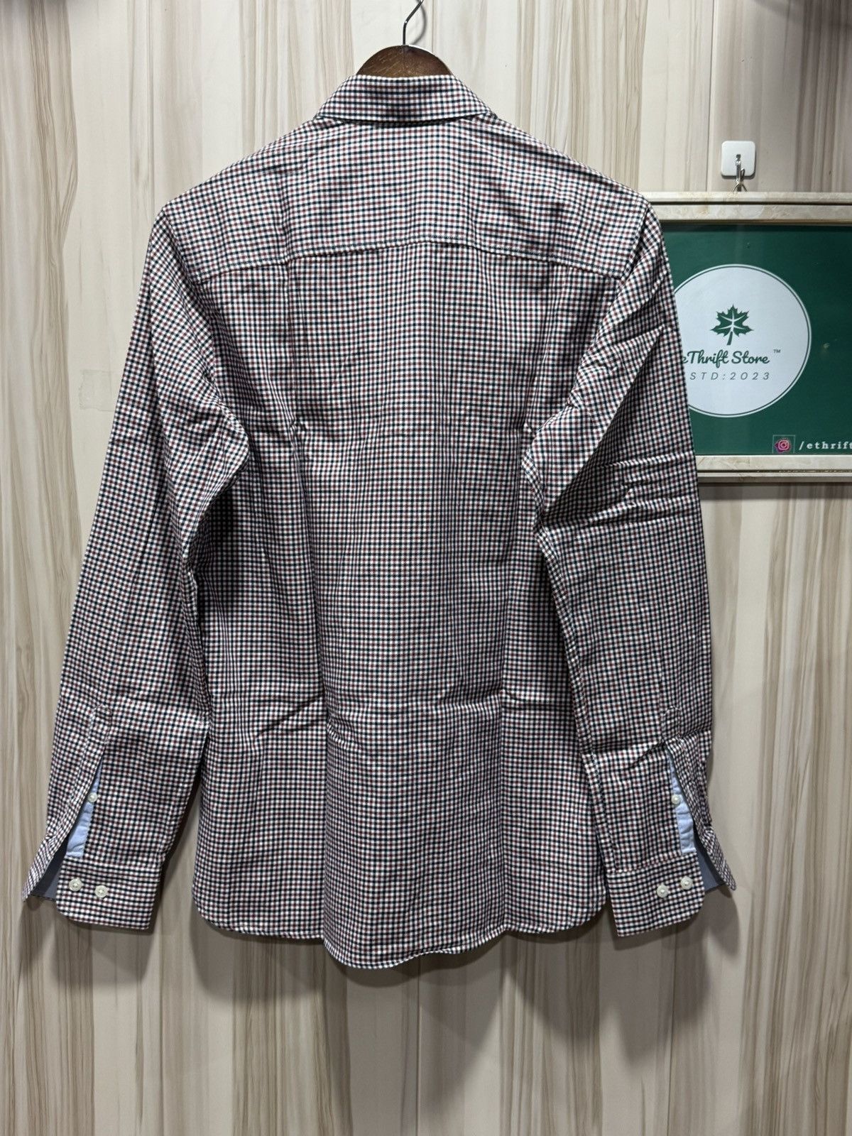 Jack & Jones Jack & Jones Checkered Formal Shirt Size US XXS / EU 40 - 3 Thumbnail