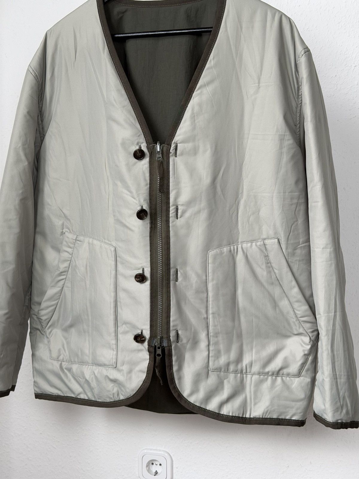 Comme des Garcons Homme Comme des Garçons Homme Olive Nylon Jacket L Lightweight Size US S / EU 44-46 / 1 - 15 Thumbnail