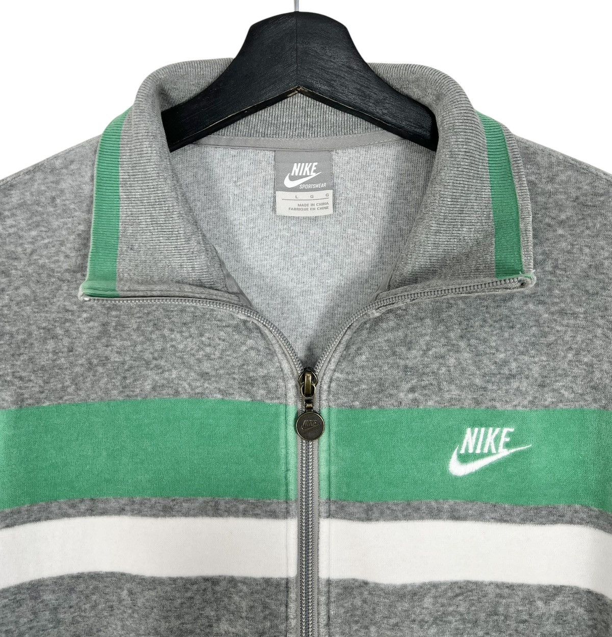 Nike × Vintage Vintage Nike Velvet Jacket Size L / US 10 / IT 46 - 4 Thumbnail