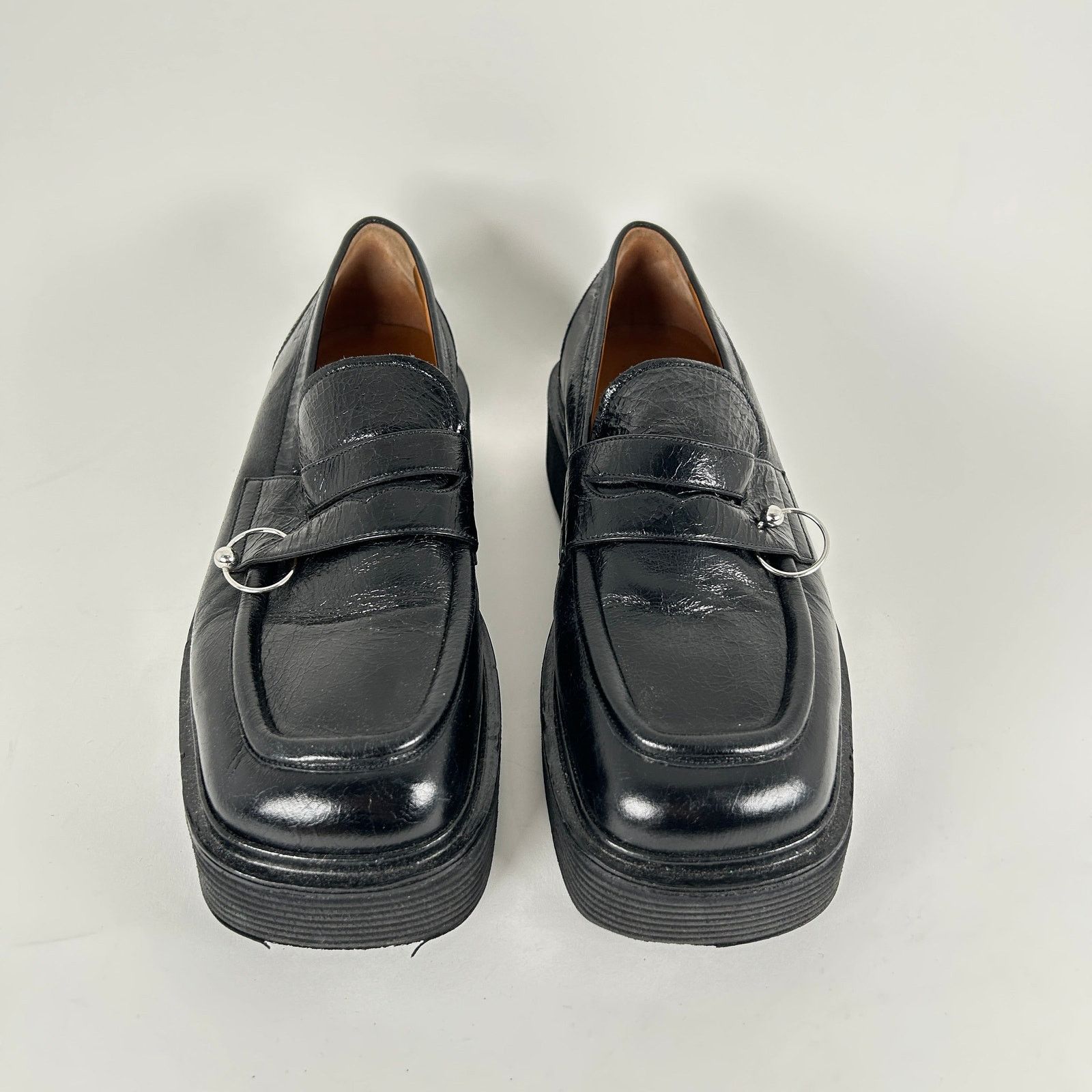Marni Marni Pierced Leather Loafers Size 7 Size US 7 / EU 40 - 2 Thumbnail