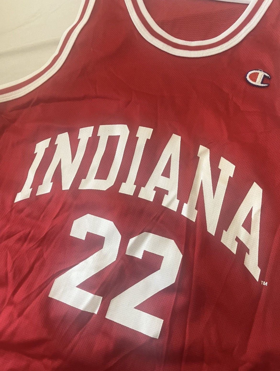 Vintage Rare 90s Champion Indiana Hoosiers NCAA Basketball Jersey Size US M / EU 48-50 / 2 - 2 Thumbnail