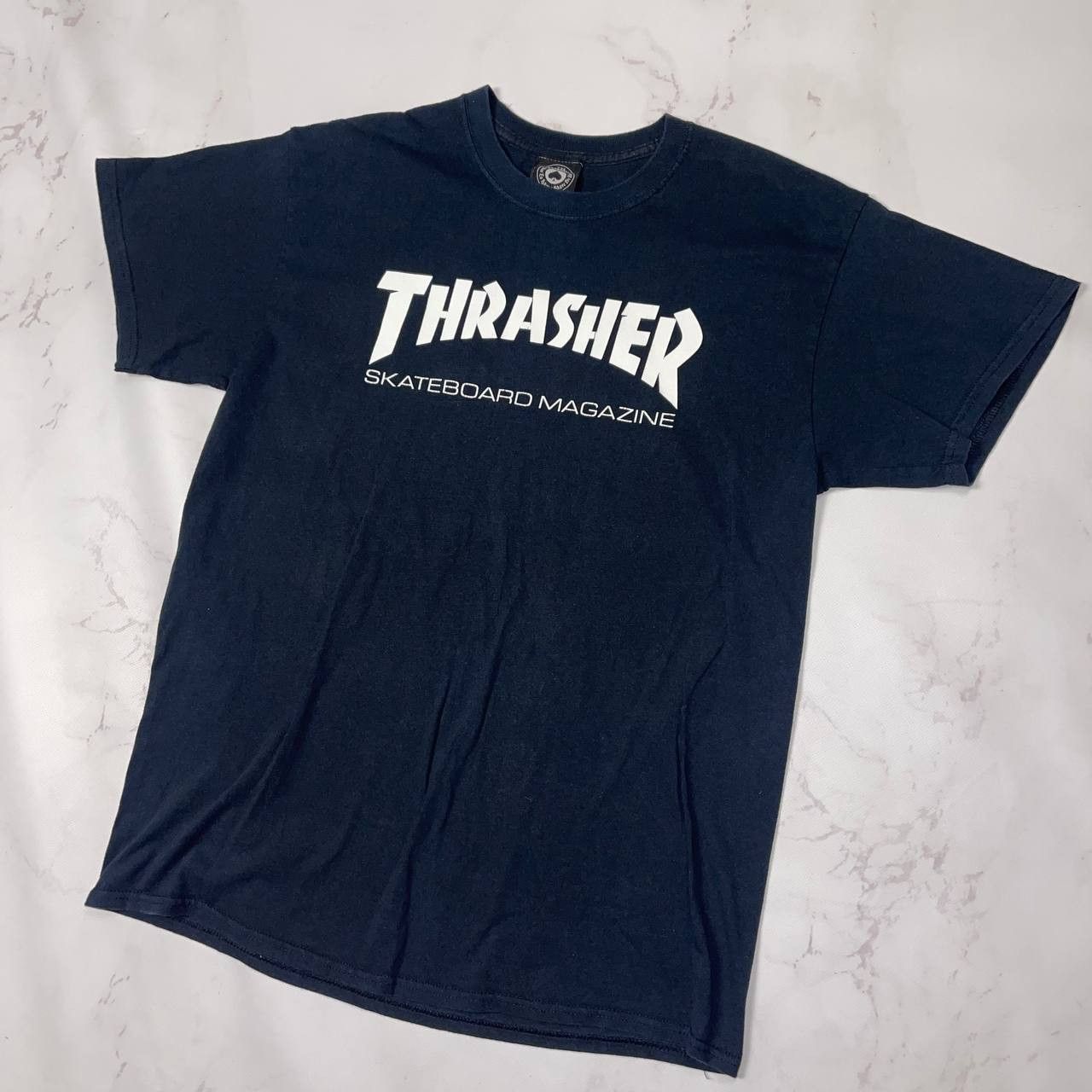 Thrasher Vintage Trasher Trashed Big Logo Skate Tee Size US L / EU 52-54 / 3 - 2 Thumbnail