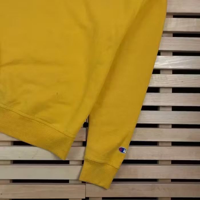 Champion × Vintage Mens Sweatshirt Champion Vintage Size S Yellow Size US S / EU 44-46 / 1 - 2 Thumbnail
