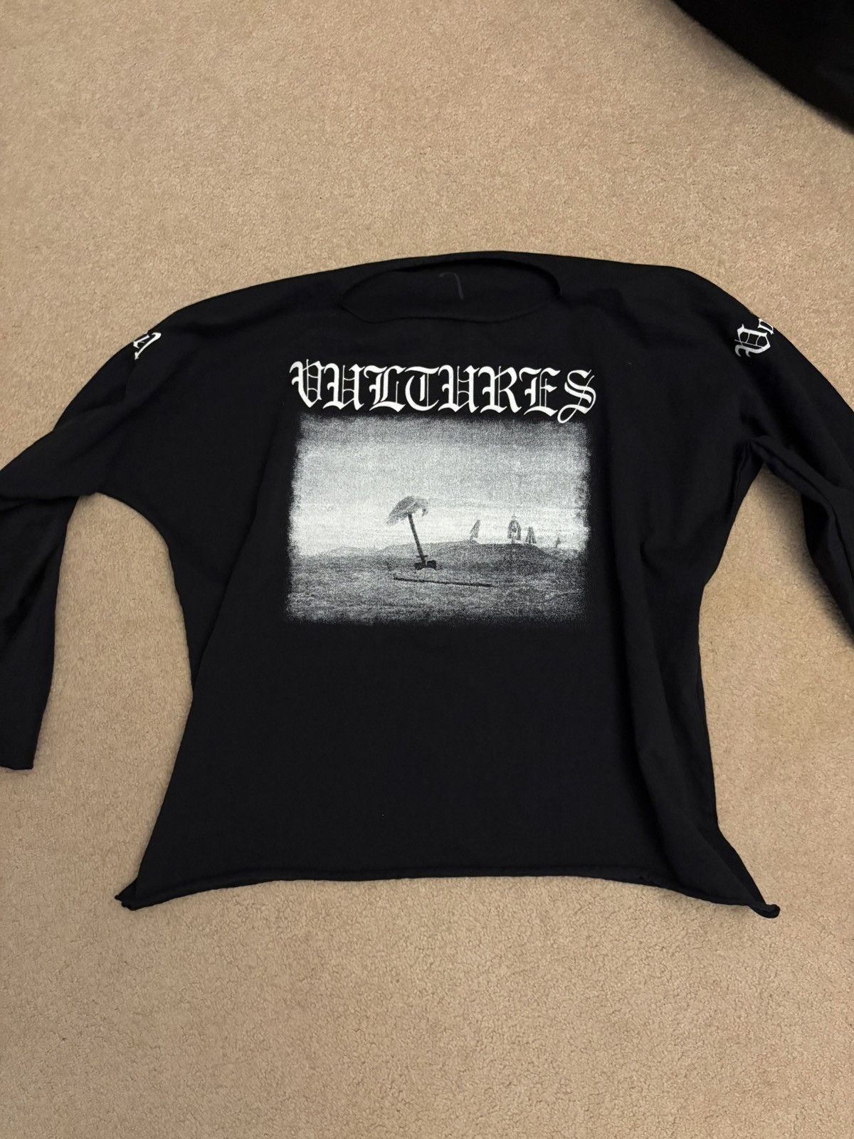 Kanye West Vultures Long Sleeve | Grailed