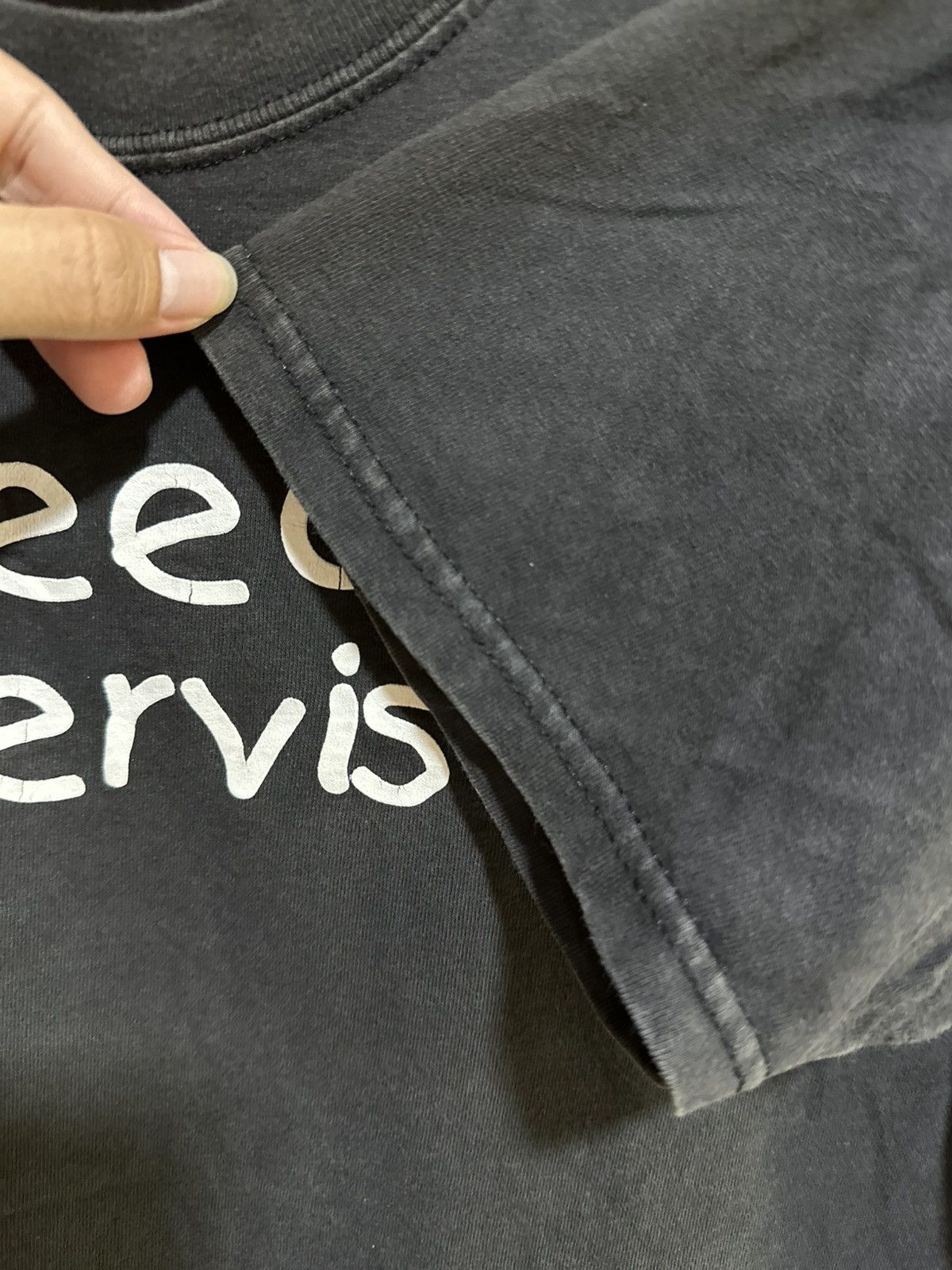 Gildan × Sears × Vintage Vintage Needs Supervision Faded Tee Size US M / EU 48-50 / 2 - 3 Thumbnail