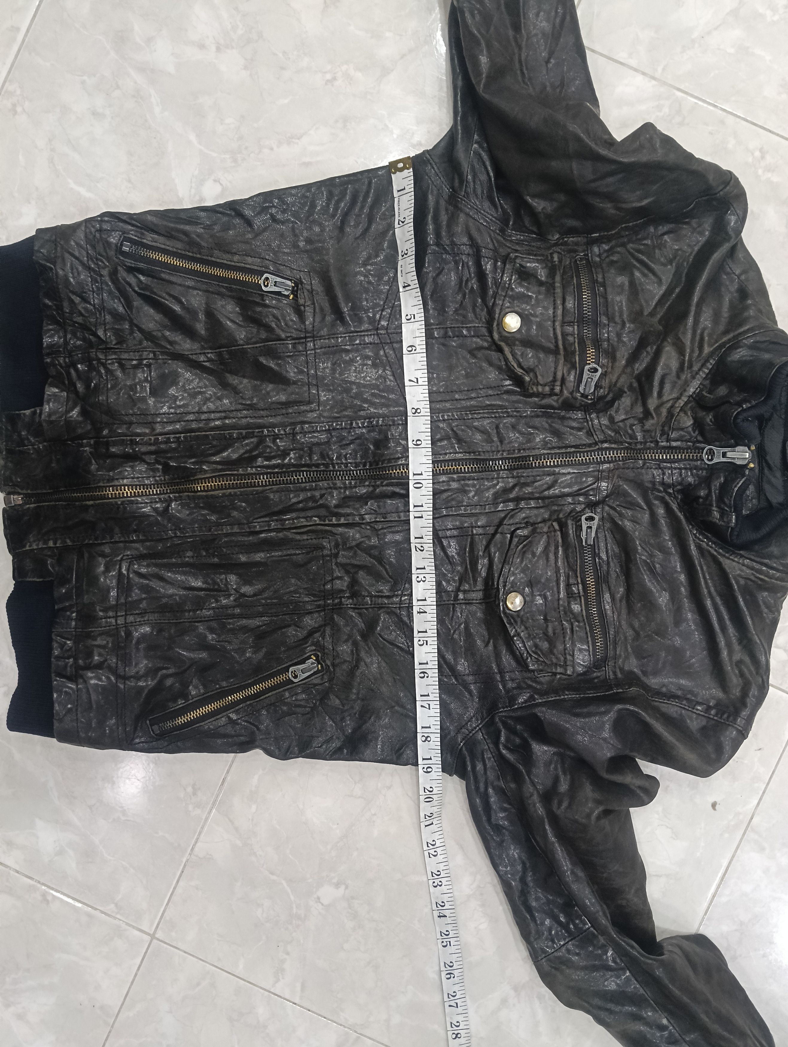 Japanese Brand Purete Leather Shine Jacket Size US M / EU 48-50 / 2 - 13 Thumbnail