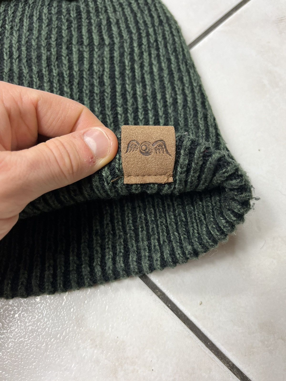 Vintage × Von Dutch Vintage Von Dutch y2k knit beanie hat faded eye ball Size ONE SIZE - 8 Thumbnail
