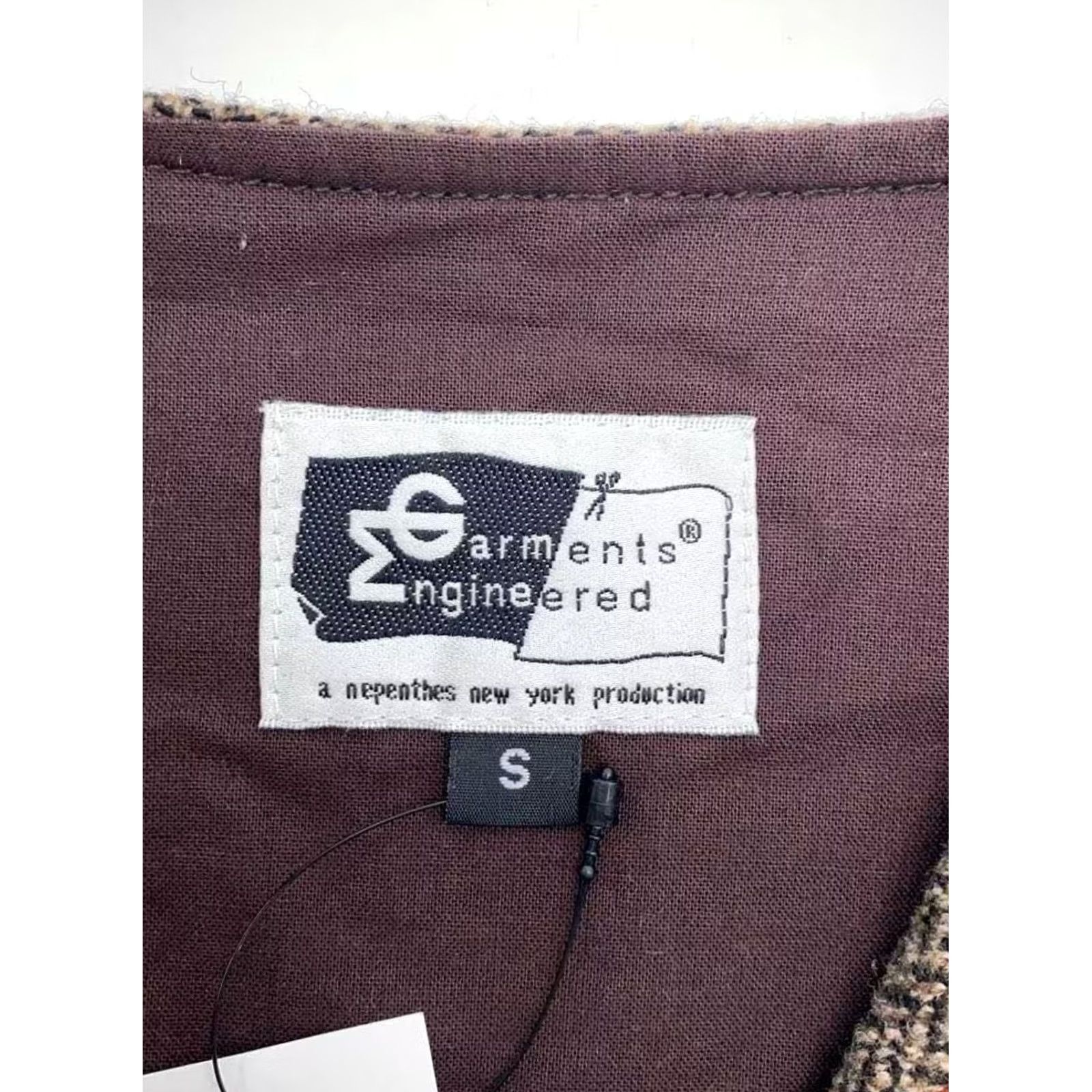Engineered Garments Engineered Garments Vest Wool Brown Check Size S Casual Wool Vest Mens Regular Short Jacket/Coat Length Button Closure Size US S / EU 44-46 / 1 - 3 Thumbnail