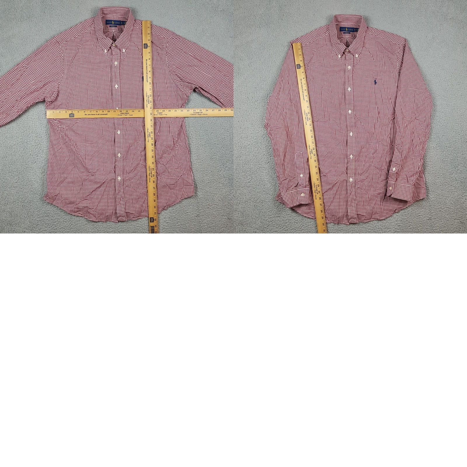 Ralph Lauren VINTAGE Ralph Lauren Men's Button-Down Shirt XL Red Gingham Plaid Collared Long Sleeve Casual Workwear 90s Retro Size US XL / EU 56 / 4 - 8 Thumbnail