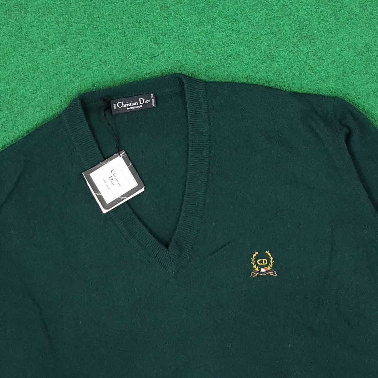 Christian Dior Monsieur Vintage Christian Dior Monsieur Designer Pullover C242N21 Size US L / EU 52-54 / 3 - 2 Thumbnail