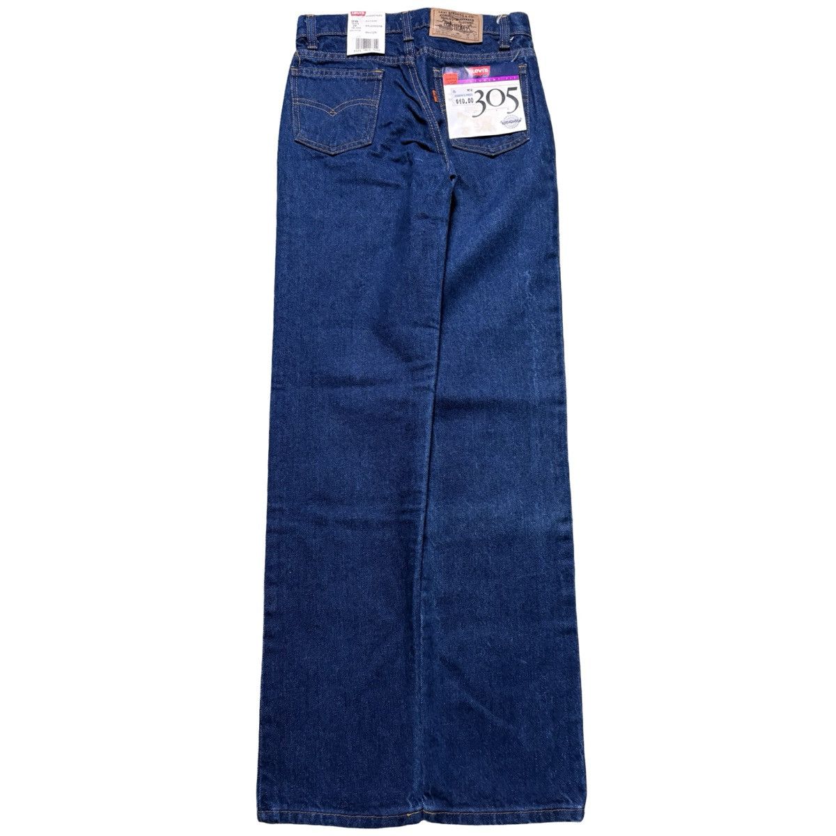 Levi's Vintage 80's Levi's 705 Student Straight Leg Jeans 26x29 NOS Size 26" / US 2 / IT 38 - 2 Thumbnail