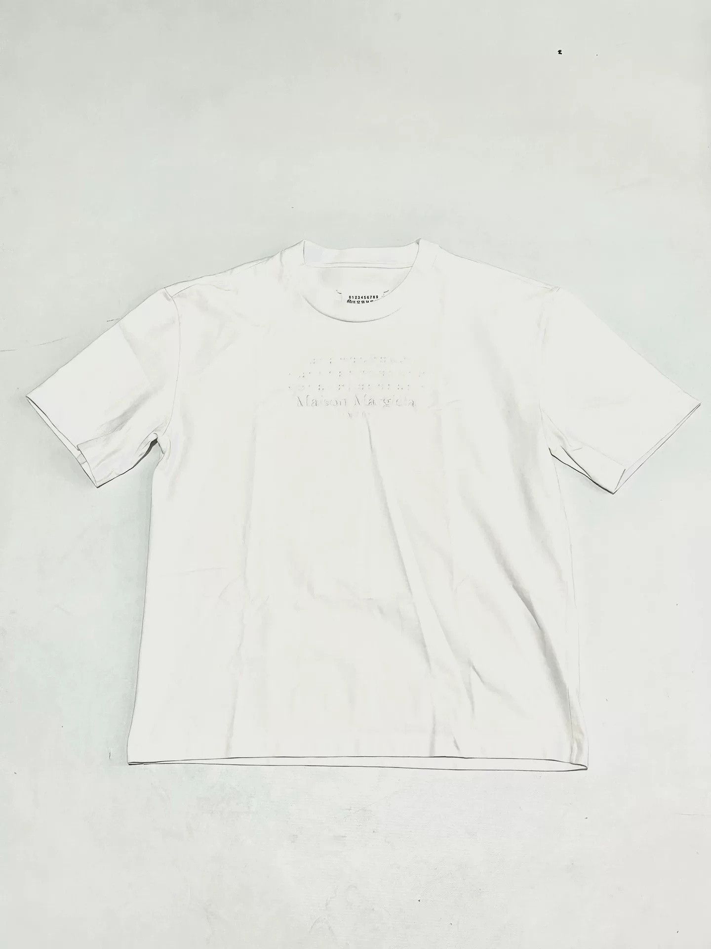 Maison Margiela Maison Margiela Logo Short Sleeve T-shirt Size US S / EU 44-46 / 1 - 1 Thumbnail