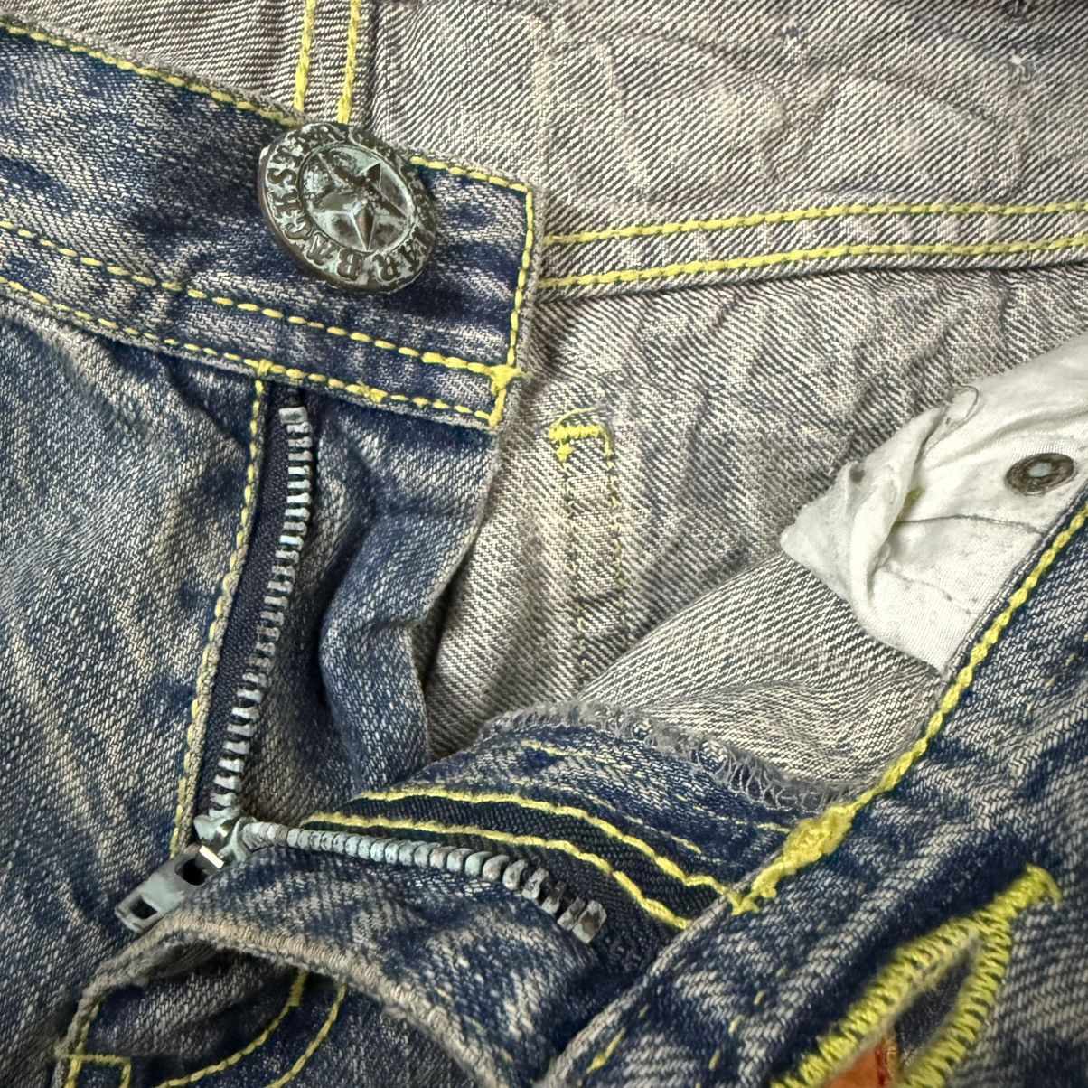 Hysteric Glamour 🔥🇯🇵 Vintage Avant Garde BackStar Paint Patch Denim Size US 33 - 15 Thumbnail
