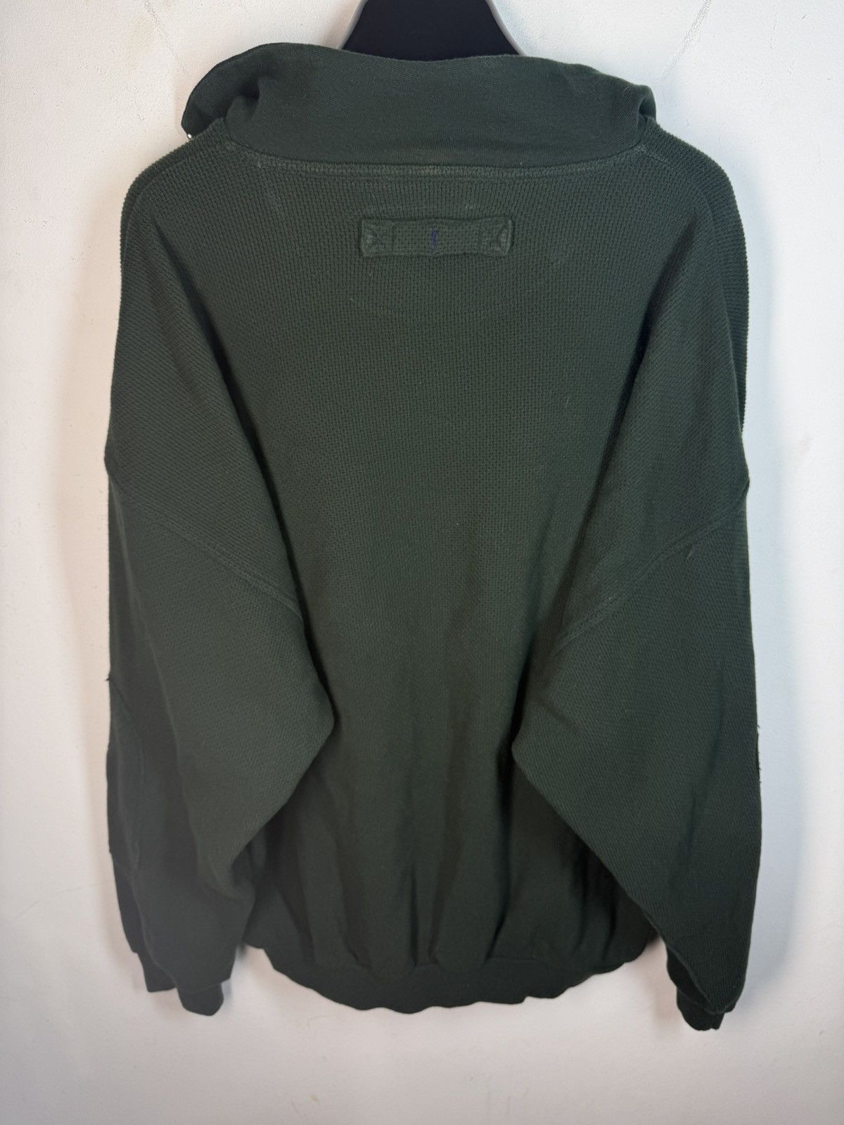 Yves Saint Laurent 90s YSL Sweatshirt 1/4 Quarter Zip Sweater Old Money Vintage Size US XL / EU 56 / 4 - 12 Thumbnail