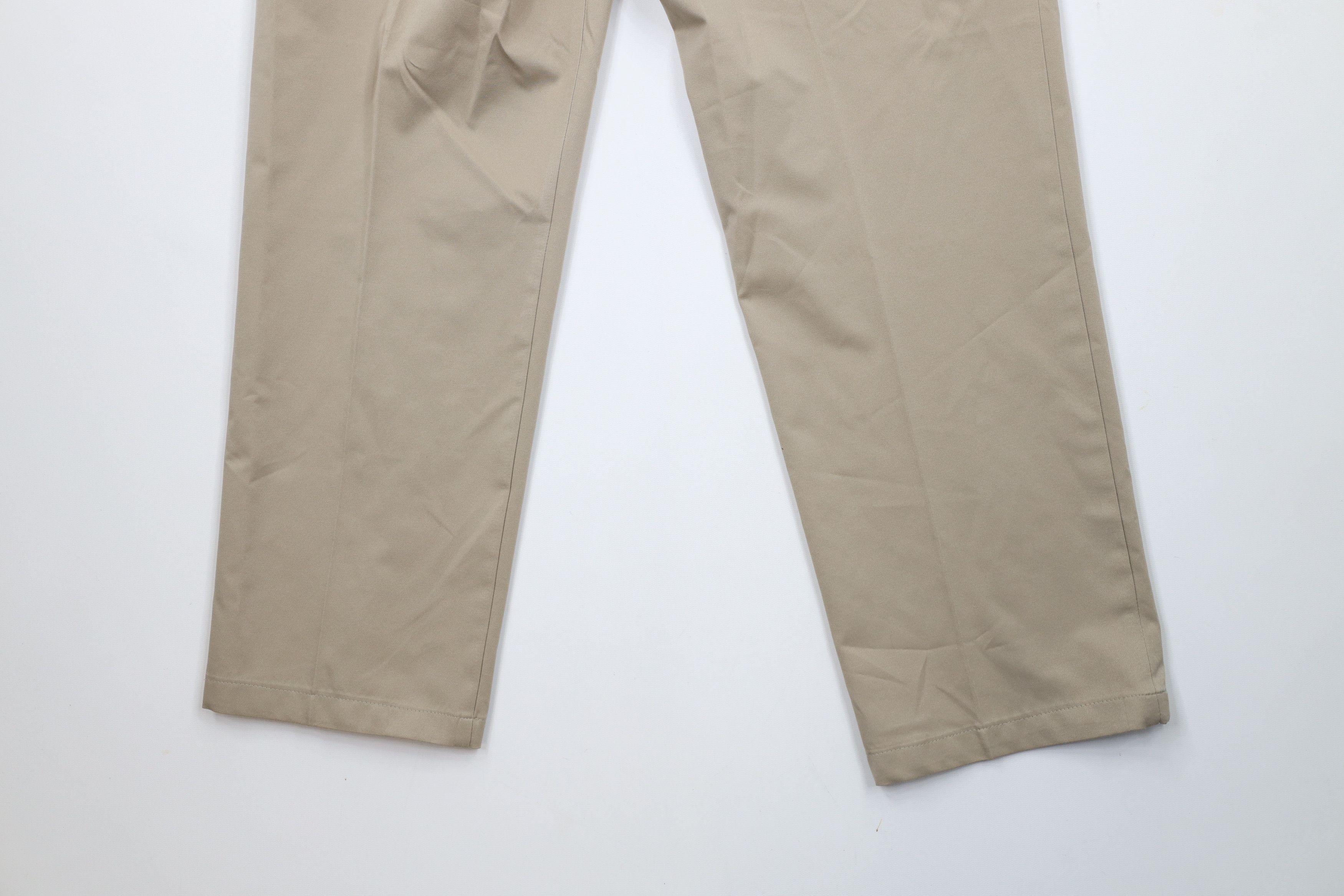 Adidas × Vintage Adidas Golf Tech Flat Front Golfing Chino Pants Beige Size US 36 / EU 52 - 13 Thumbnail