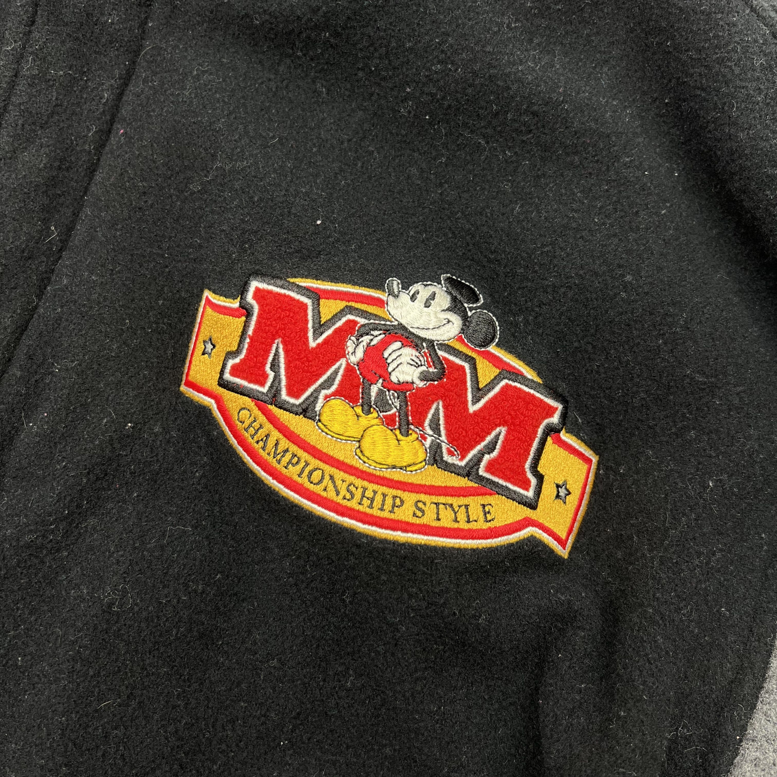 Disney × Mickey Mouse × Vintage Vintage Mickey Mouse Varsity Jacket Size US XL / EU 56 / 4 - 11 Thumbnail