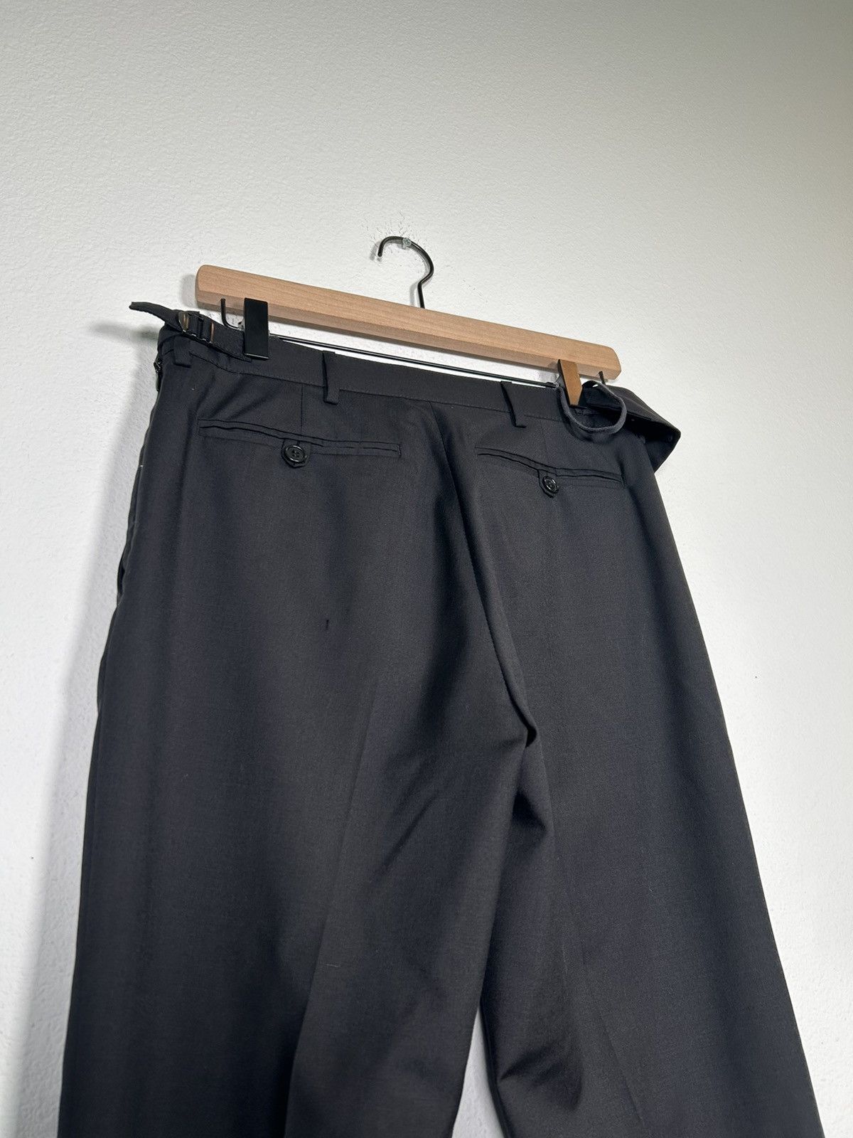 Helmut Lang SS01 Hidden Cargo Cummerbund Trousers Size US 28 / EU 44 - 4 Thumbnail