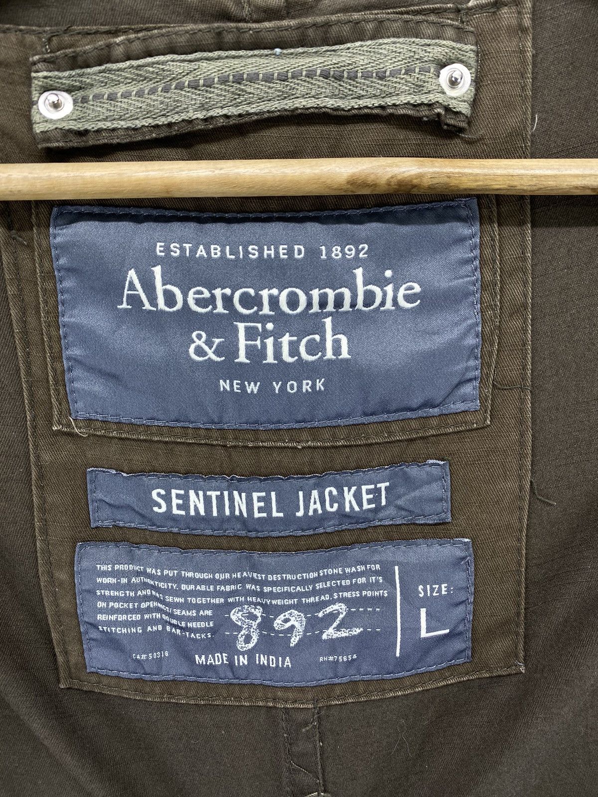 Abercrombie & Fitch Vintage Abercrombie & Fitch Punk Style Sentinel Jacket Size US L / EU 52-54 / 3 - 19 Thumbnail