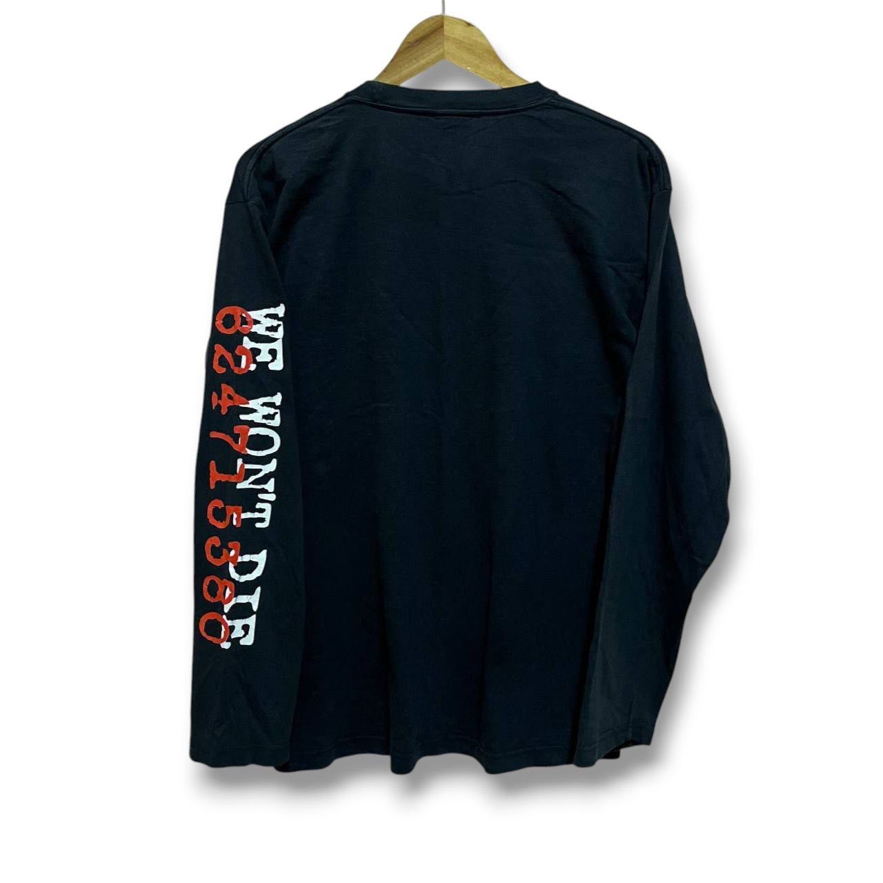 Band Tees × Slipknot × Vintage Vintage Slipknot We Won’t Die Long Sleeve Size US XL / EU 56 / 4 - 2 Thumbnail