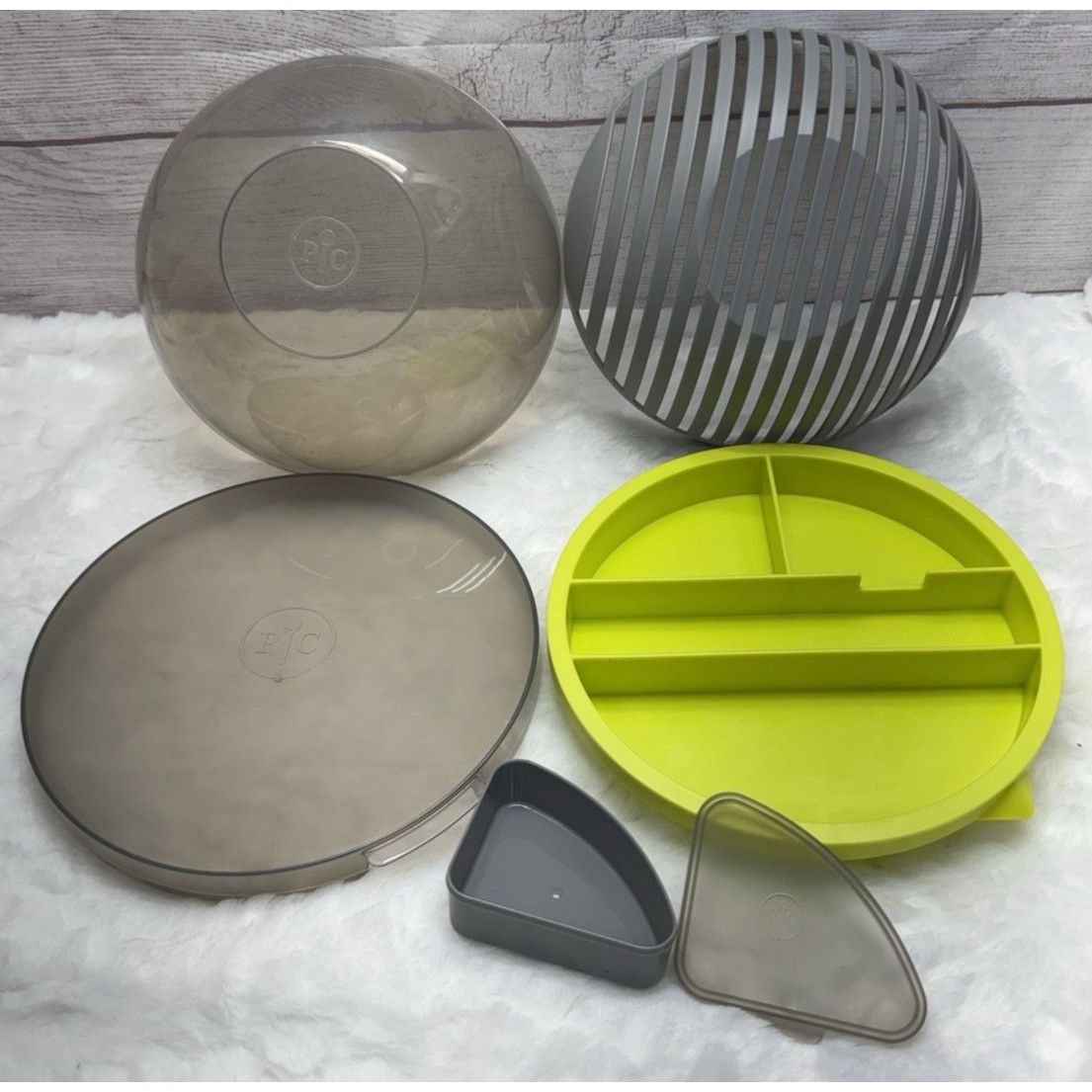 Other PAMPERED CHEF Salad Cutting Bowl Item #100086 Retired Disco Size ONE SIZE - 8 Thumbnail