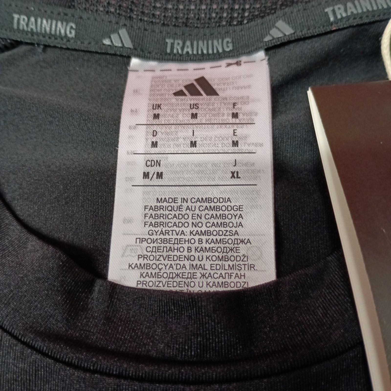 Adidas Adidas Men's Size M Medium D4T Training Tank Top Shirt Black Size US M / EU 48-50 / 2 - 3 Thumbnail