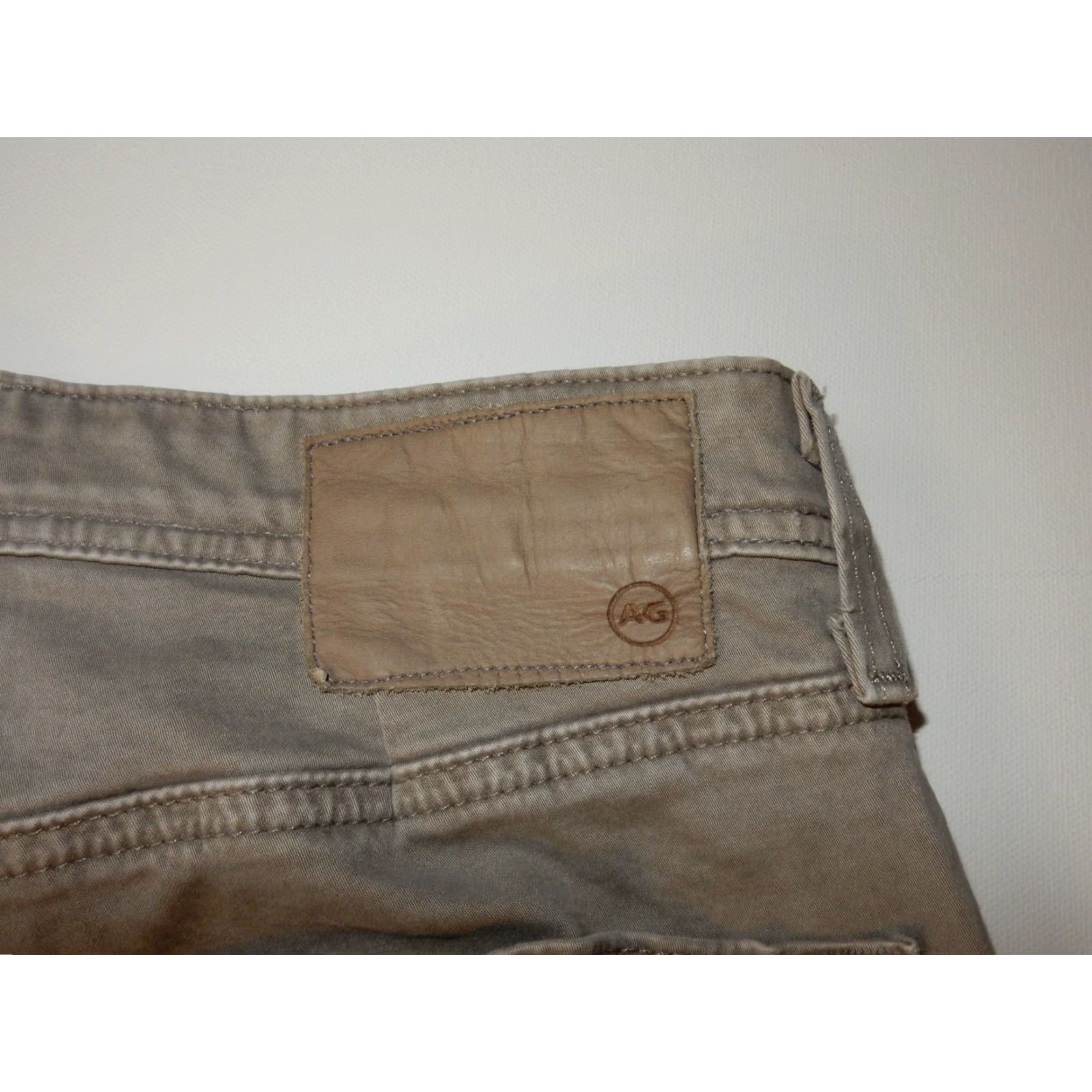 Vintage VINTAGE Adrian Goldschmeid Men's Jeans Size 29x34 Gray Slim Straight 90s Men's Size US 29 - 2 Thumbnail