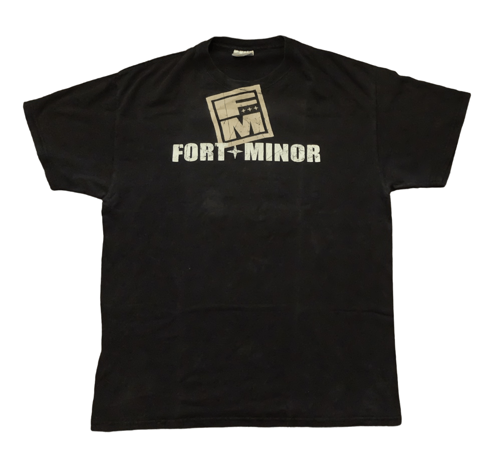 image of Band Tees Vintage Fort Minor in Black, Men's (Size Medium)