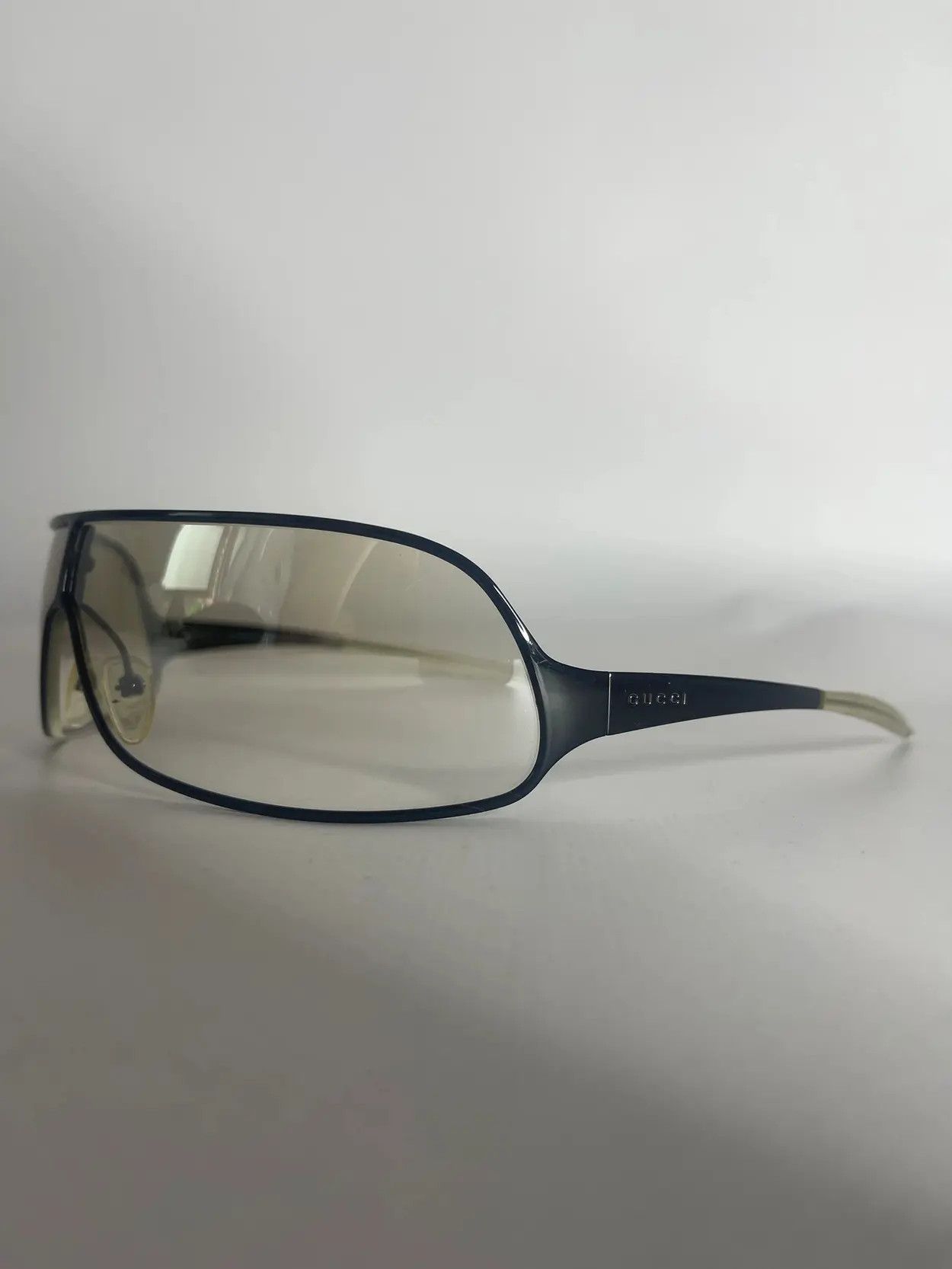 Gucci Gucci Sunglasses Mask Shield Sport Bike Pop RI719 Size ONE SIZE - 1 Thumbnail