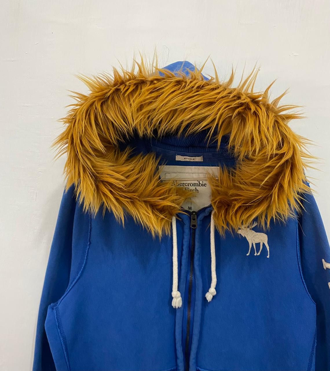 Abercrombie & Fitch 💥LGB💥Abercrombie & Fitch Fur Zip Hoodie LGB Style Size US M / EU 48-50 / 2 - 2 Thumbnail