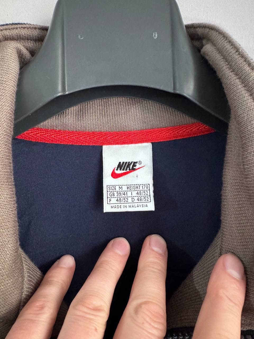 Nike Vintage Nike 90s Y2K Men's Navy 1/4 Zip Fleece Sweater, M Size US M / EU 48-50 / 2 - 10 Thumbnail