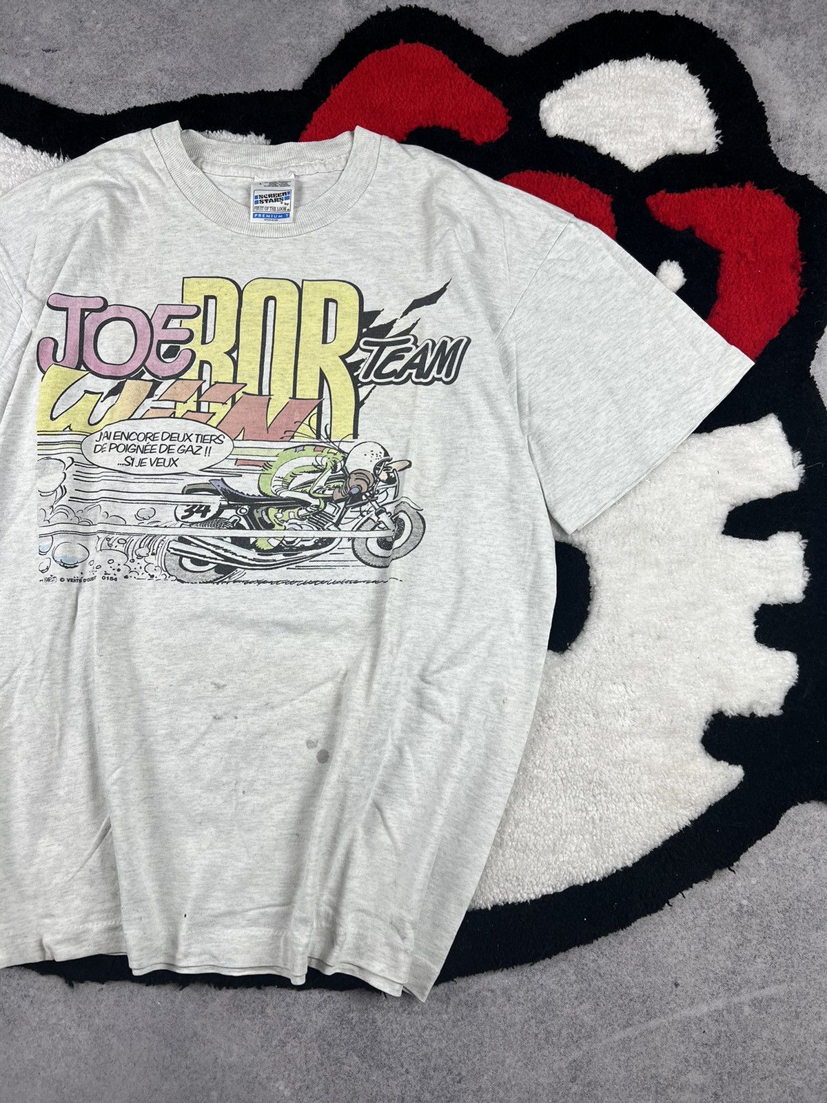 Vintage Vintage Joe Bar Team 90s Motorcycle Racing Y2K Tee Shirt Size US L / EU 52-54 / 3 - 3 Thumbnail