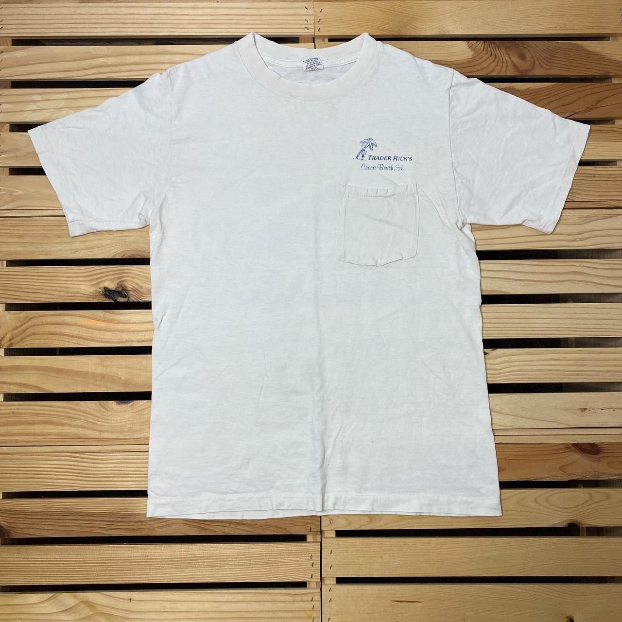 Other True Vintage Cocoa Beach Surfer White Surf Tee Size Medium Size US M / EU 48-50 / 2 - 2 Thumbnail