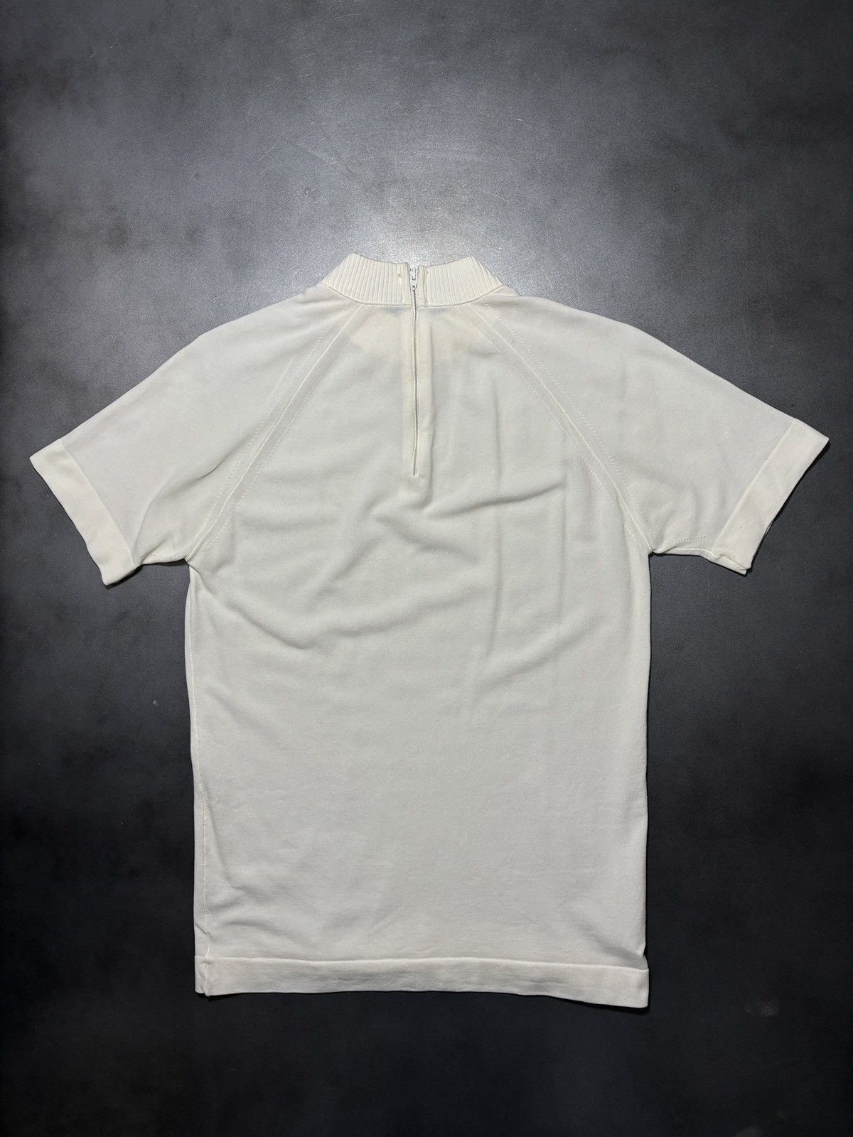 Vintage Vintage Quarter Zip Cycling Polo Jersey Ban-Lon Nylon Talon Size S / US 4 / IT 40 - 2 Thumbnail