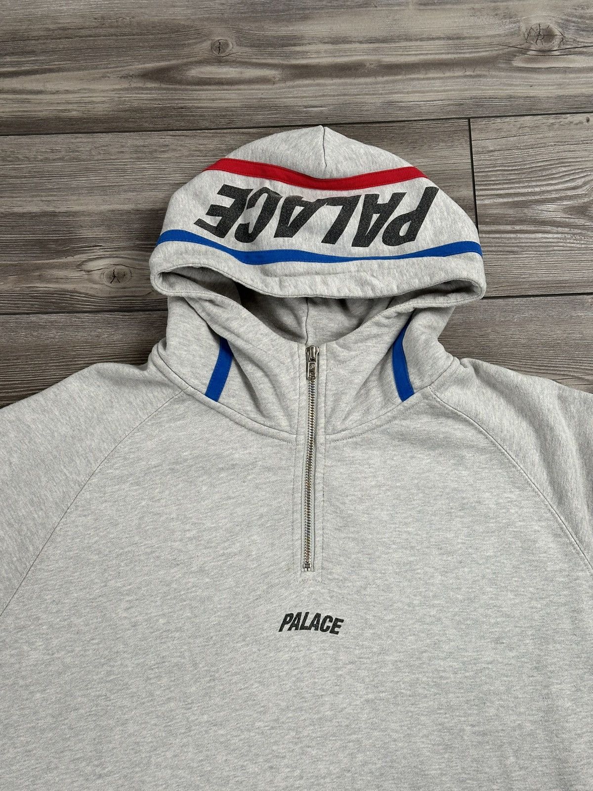 Palace s line hoodie white best sale