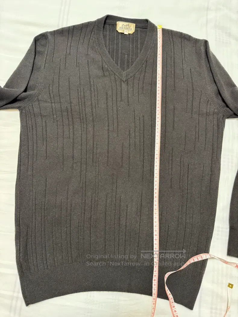 Hermes Hermes Cashmere,sweater 100% cashmere ,classic pattern Size US XL / EU 56 / 4 - 5 Thumbnail
