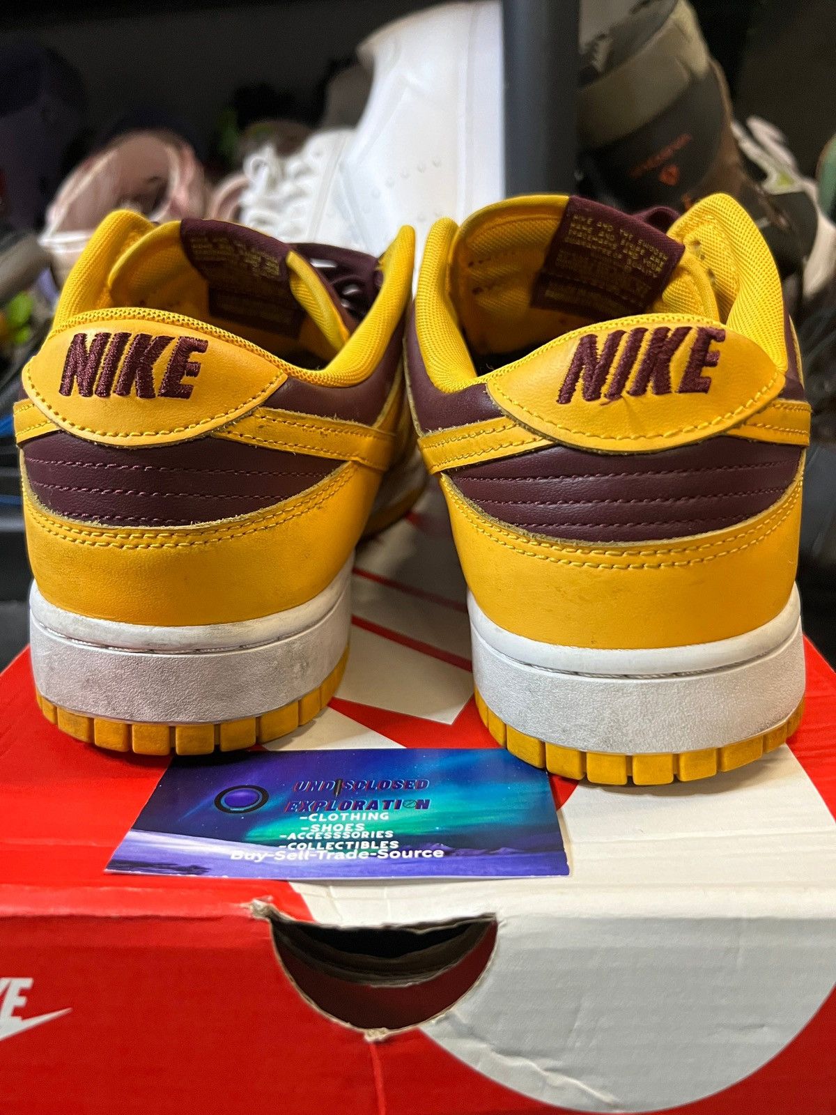 Nike Nike dunk low Arizona state size 12men/13.5women Size US 12 / EU 45 - 5 Thumbnail