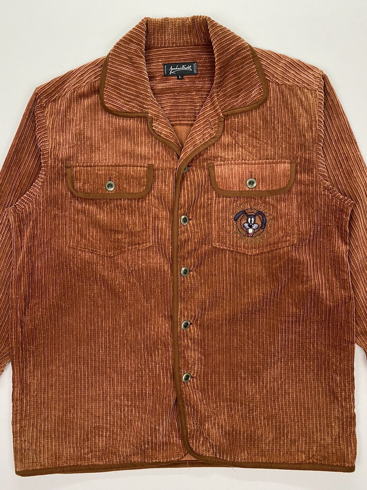 Japanese Brand Jean Louis Fradet Corduroy Jacket Size US M / EU 48-50 / 2 - 3 Thumbnail