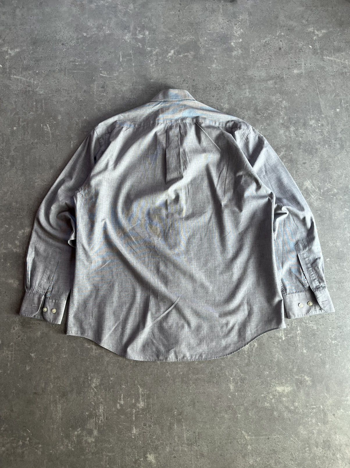 Christian Dior Monsieur Vintage 90s Christian Dior Monsieur Pocket Logo Shirt 41 Size US L / EU 52-54 / 3 - 2 Thumbnail