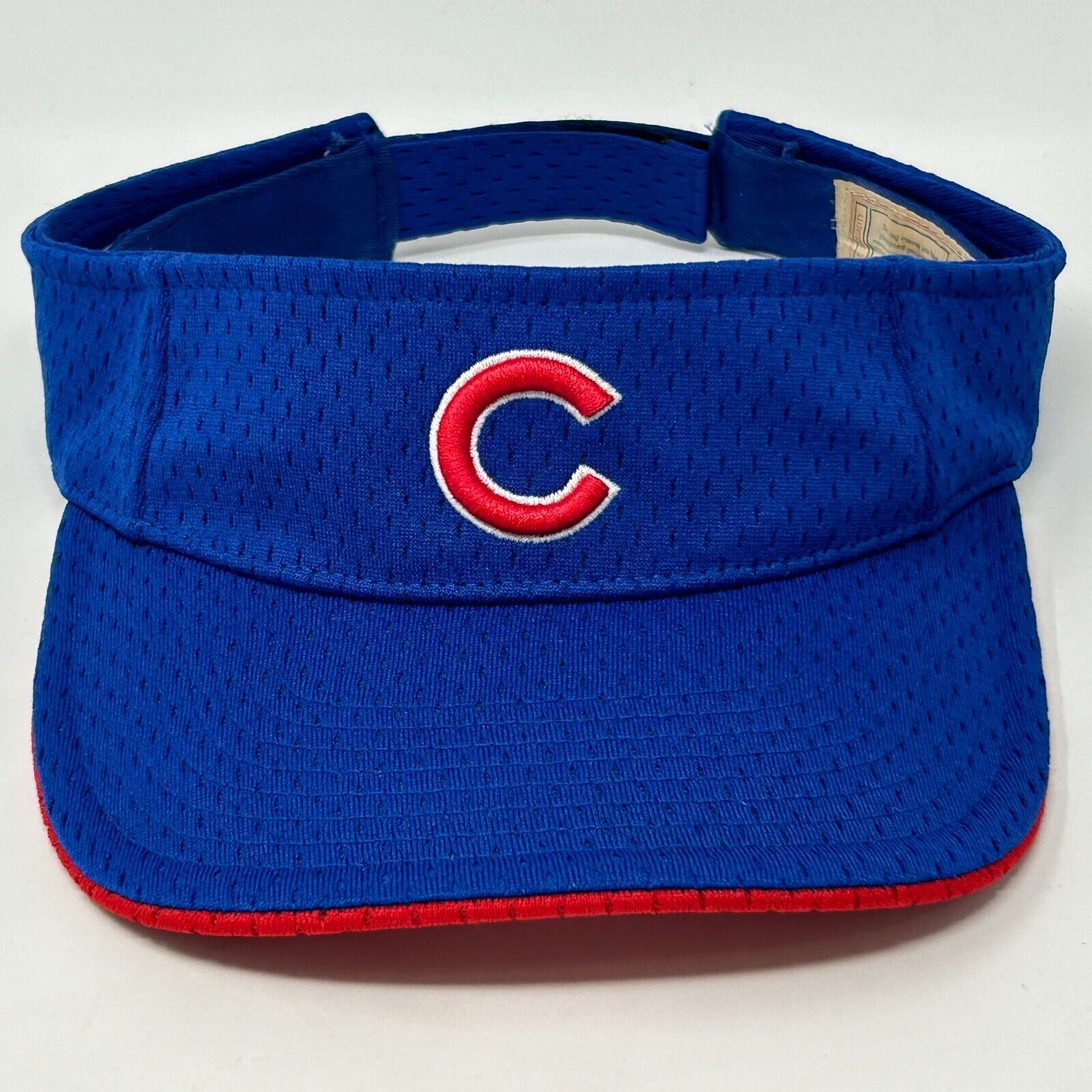 Other Chicago Cubs Visor Hat Cap Blue Strapback Baseball MLB Size ONE SIZE - 10 Thumbnail