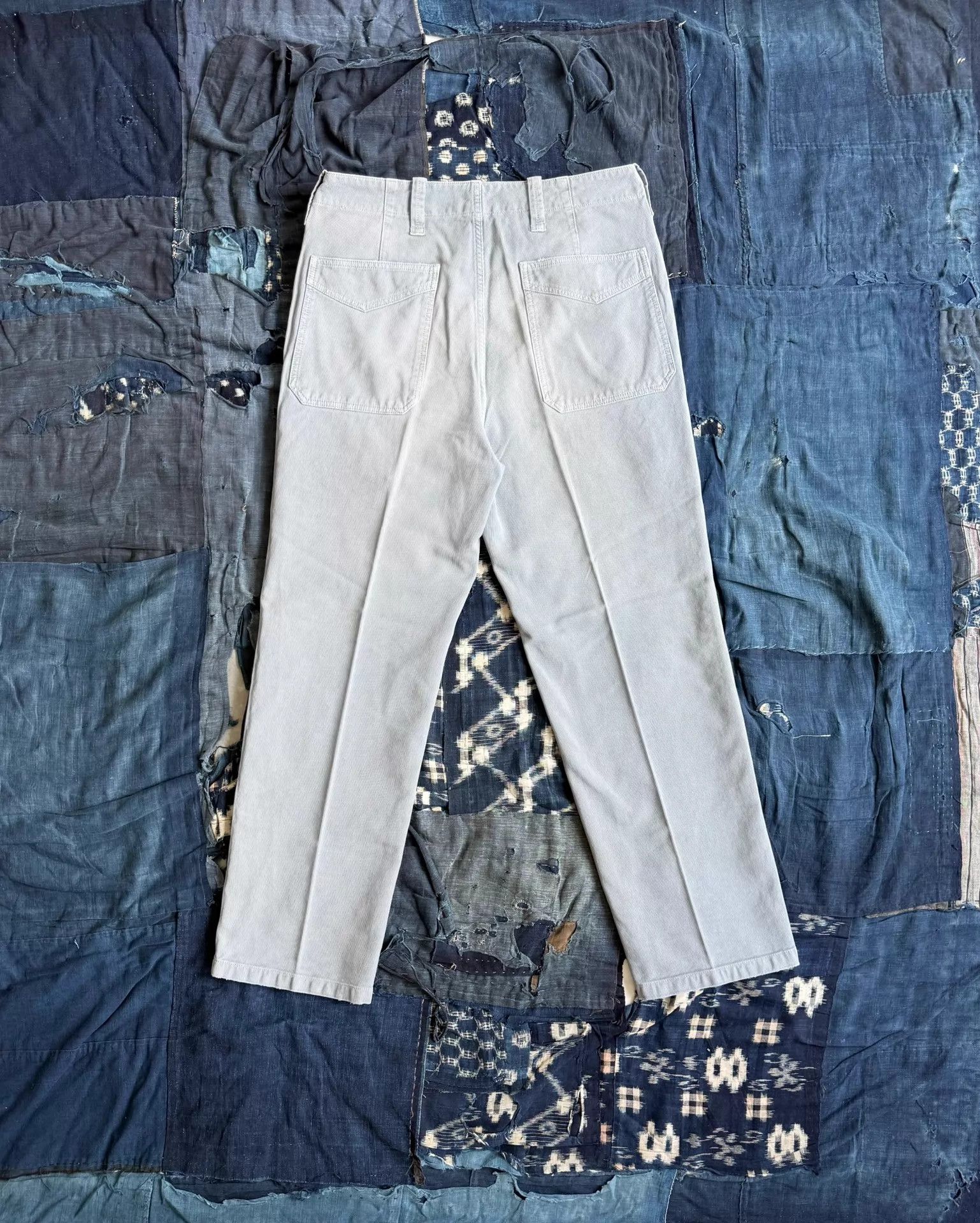 Visvim VISVIM 22SS GIFFORD LT.BLUE DMGD Washed Pants Size US 34 / EU 50 - 2 Thumbnail