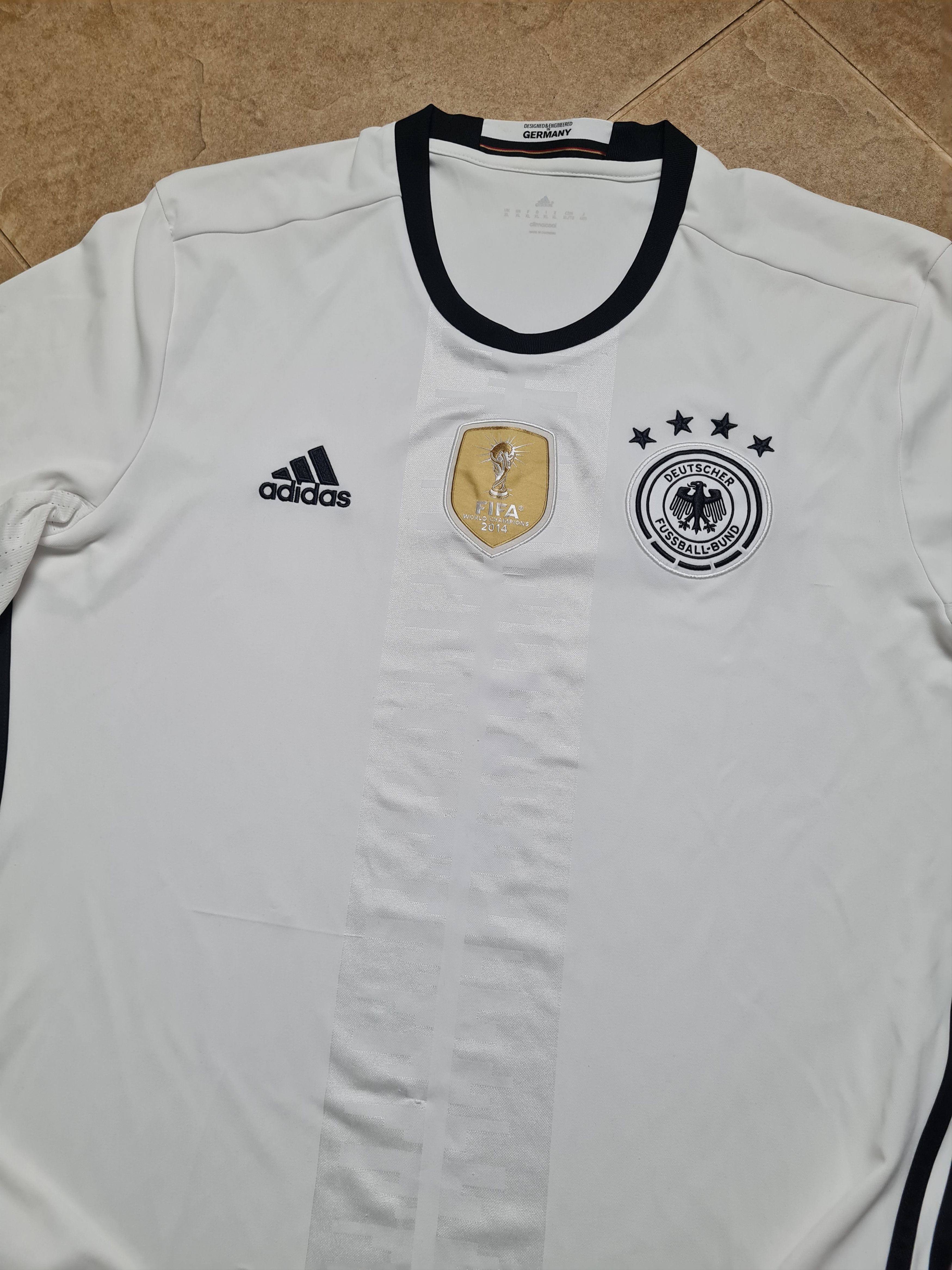 Adidas Germany Soccer Shirt 2016 Home Third AI5014 Adidas Size US XL / EU 56 / 4 - 10 Thumbnail