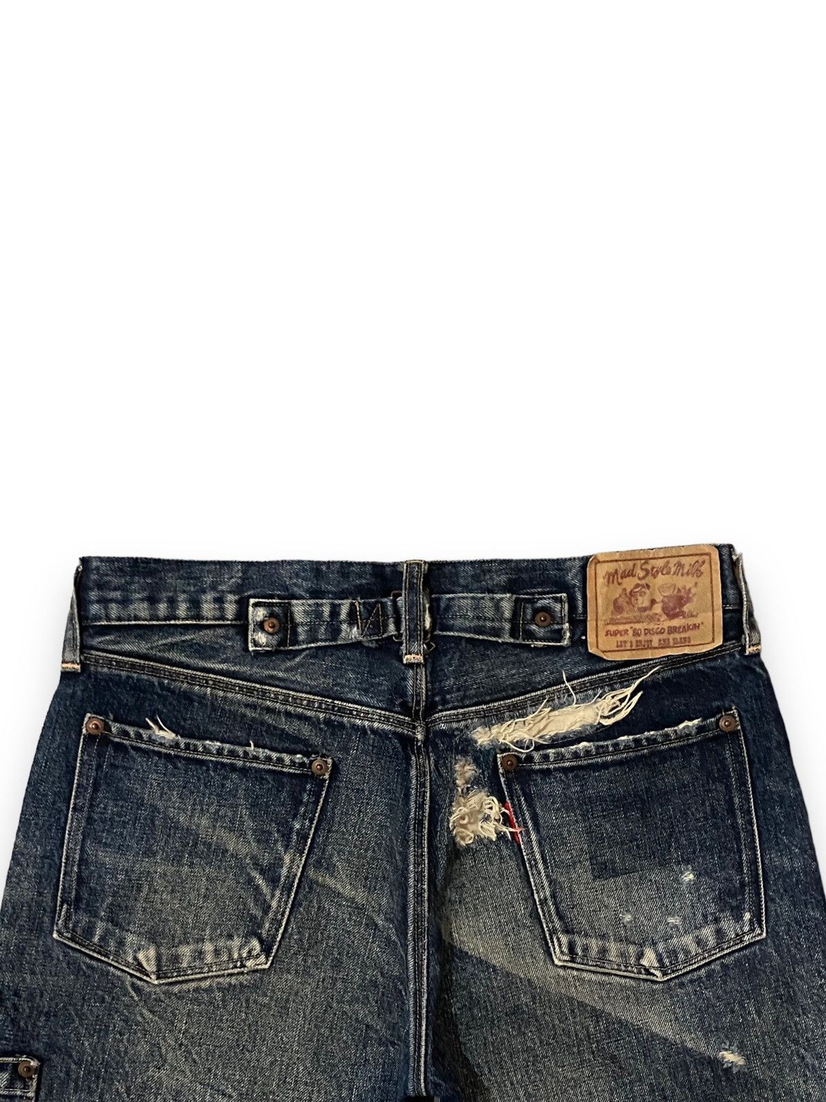 If Six Was Nine × Japanese Brand × Le Grande Bleu (L.G.B.) Rna Slang Inc Japan Selvedge Dirty Mud Washed Wax Pocket Size US 30 / EU 46 - 9 Thumbnail