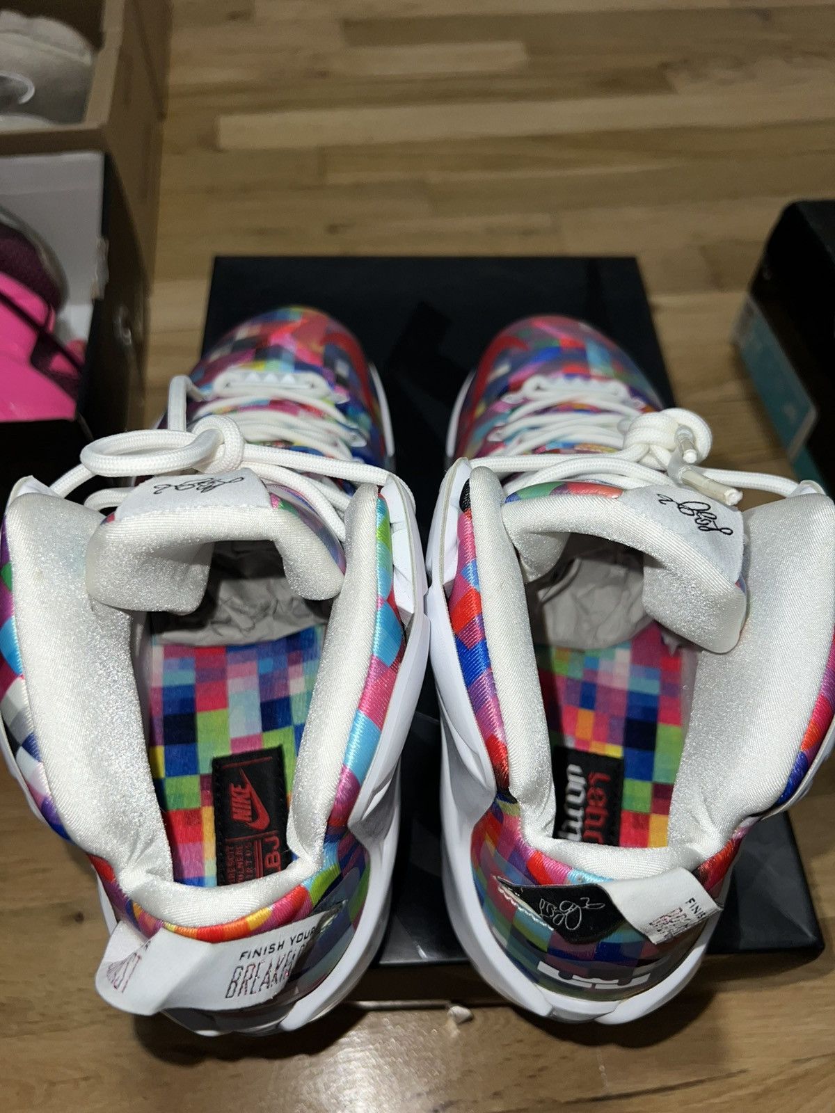 Jordan Brand × Nike Nike Lebron XII EXT “Finish Your Breakfast” Size 10 Size US 10 / EU 43 - 7 Thumbnail