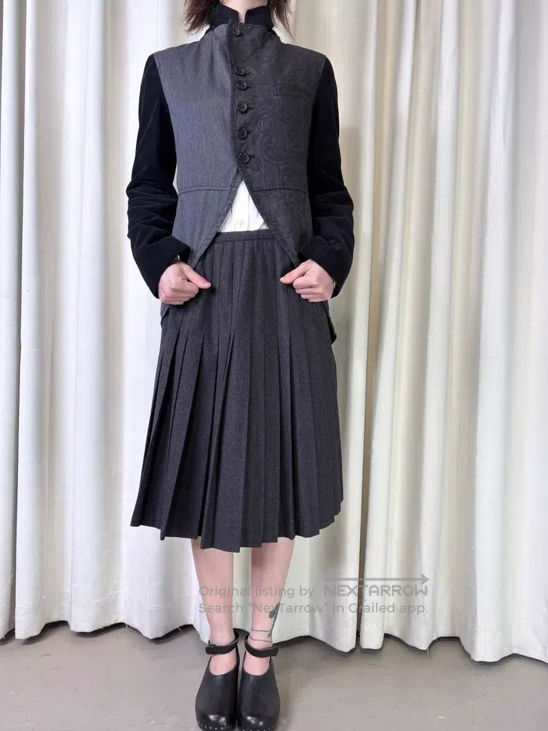 Comme des Garcons Comme Des Garcons Corduroy Tailcoat Size XXS / US 00 / IT 34 - 2 Thumbnail