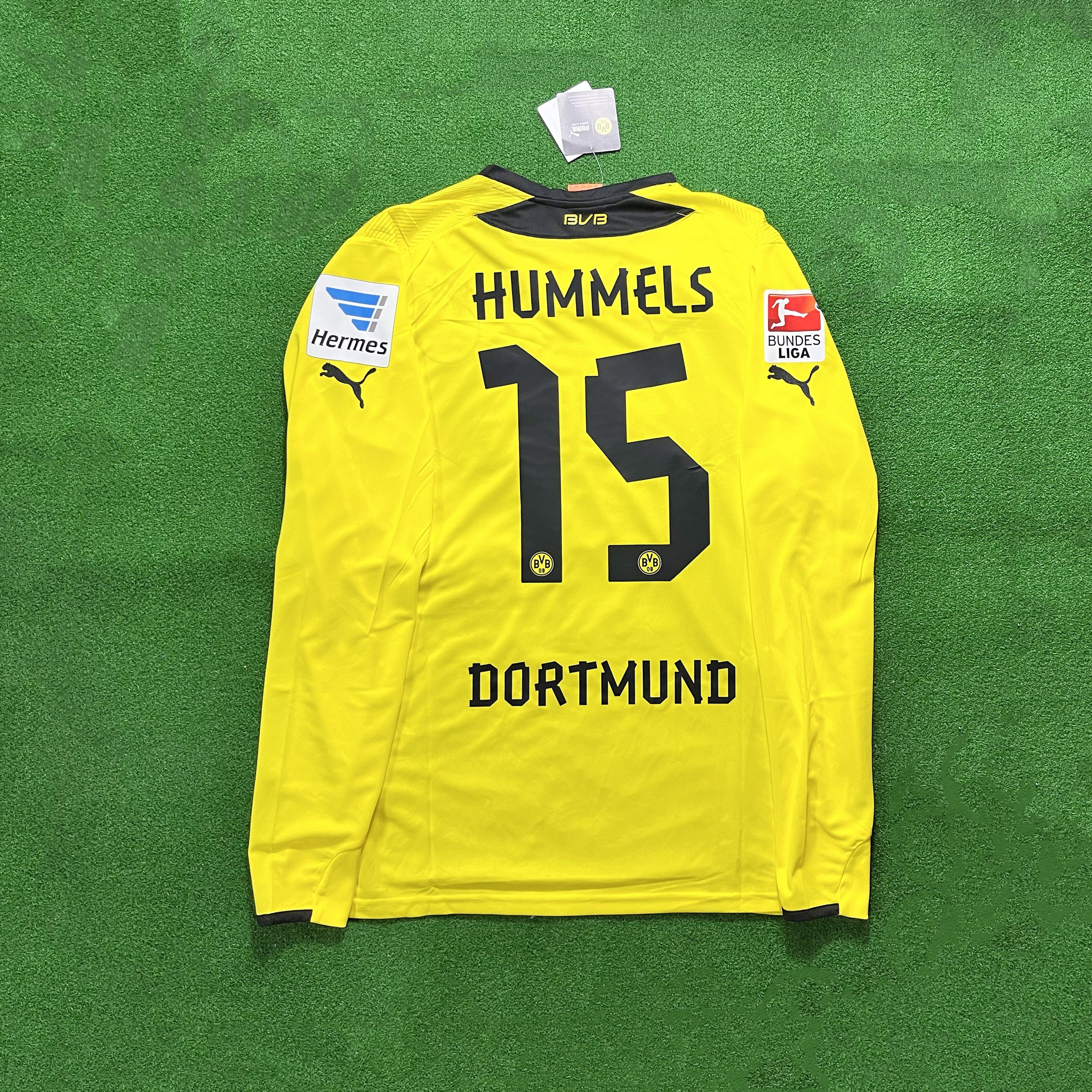 Puma Borussia Dortmund 13/14 Home Jersey Hummels #15 Size US XL / EU 56 / 4 - 1 Thumbnail