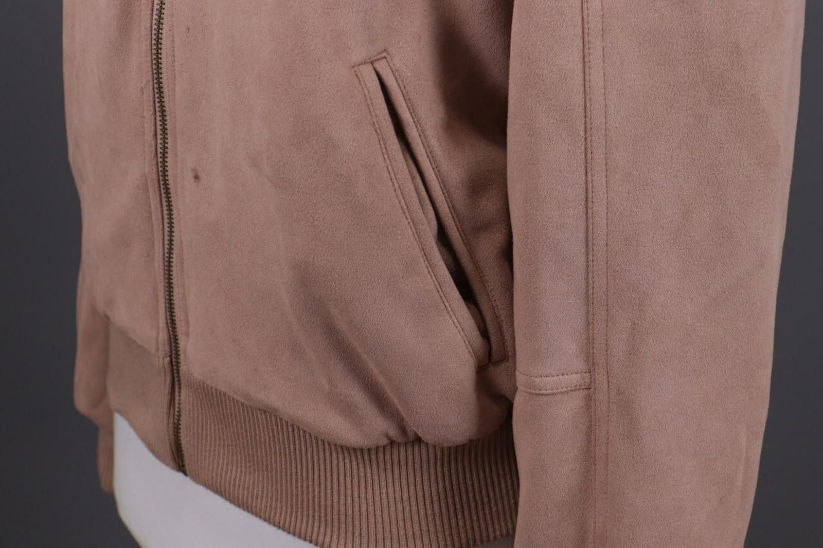 Karl Kani Karl Kani Pink Big Logo Full Zip Sherpa Jacket Size S Size S / US 4 / IT 40 - 8 Thumbnail
