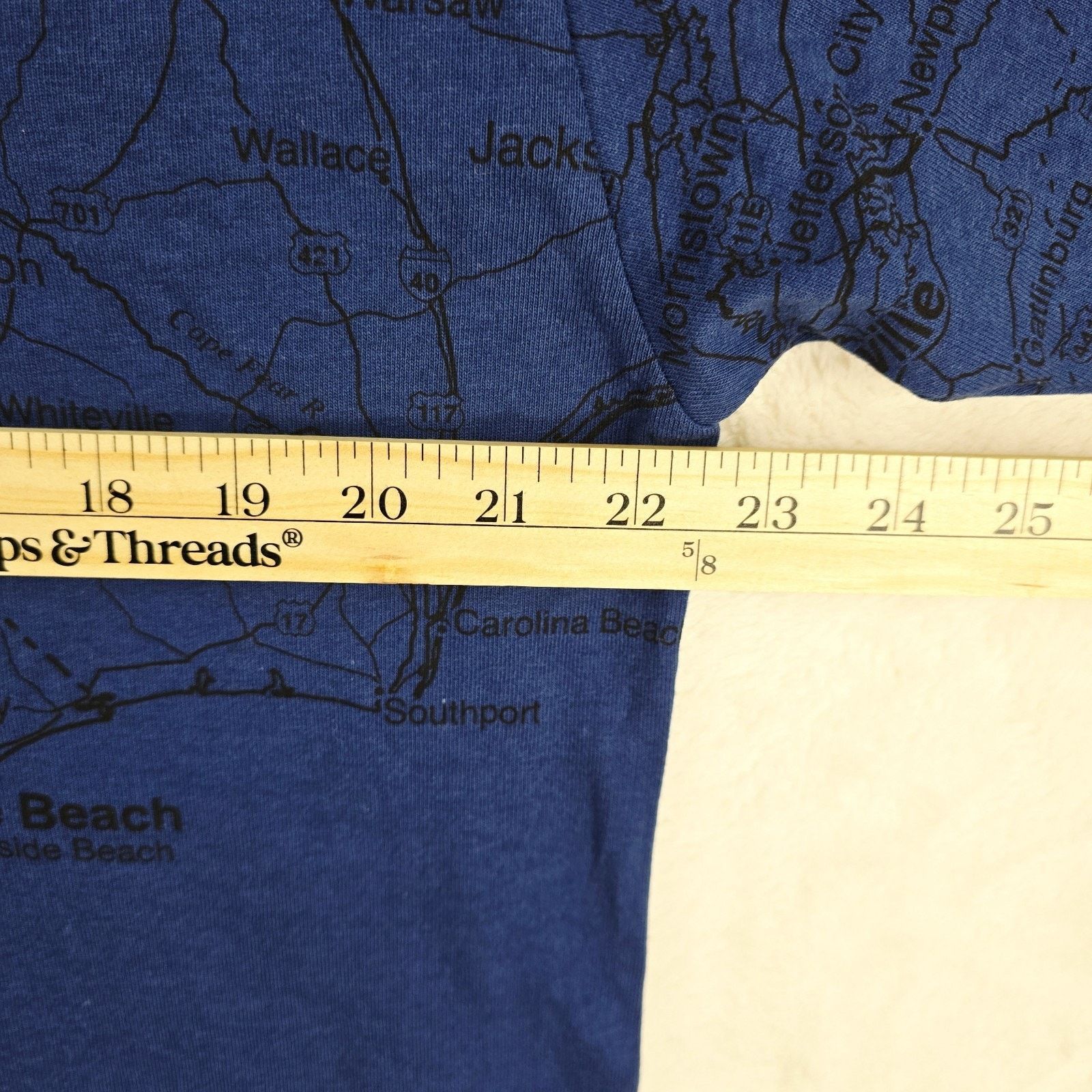 Other NWT Vintage State Of Mine South Carolina Map AOP Shirt Large Size US L / EU 52-54 / 3 - 9 Thumbnail