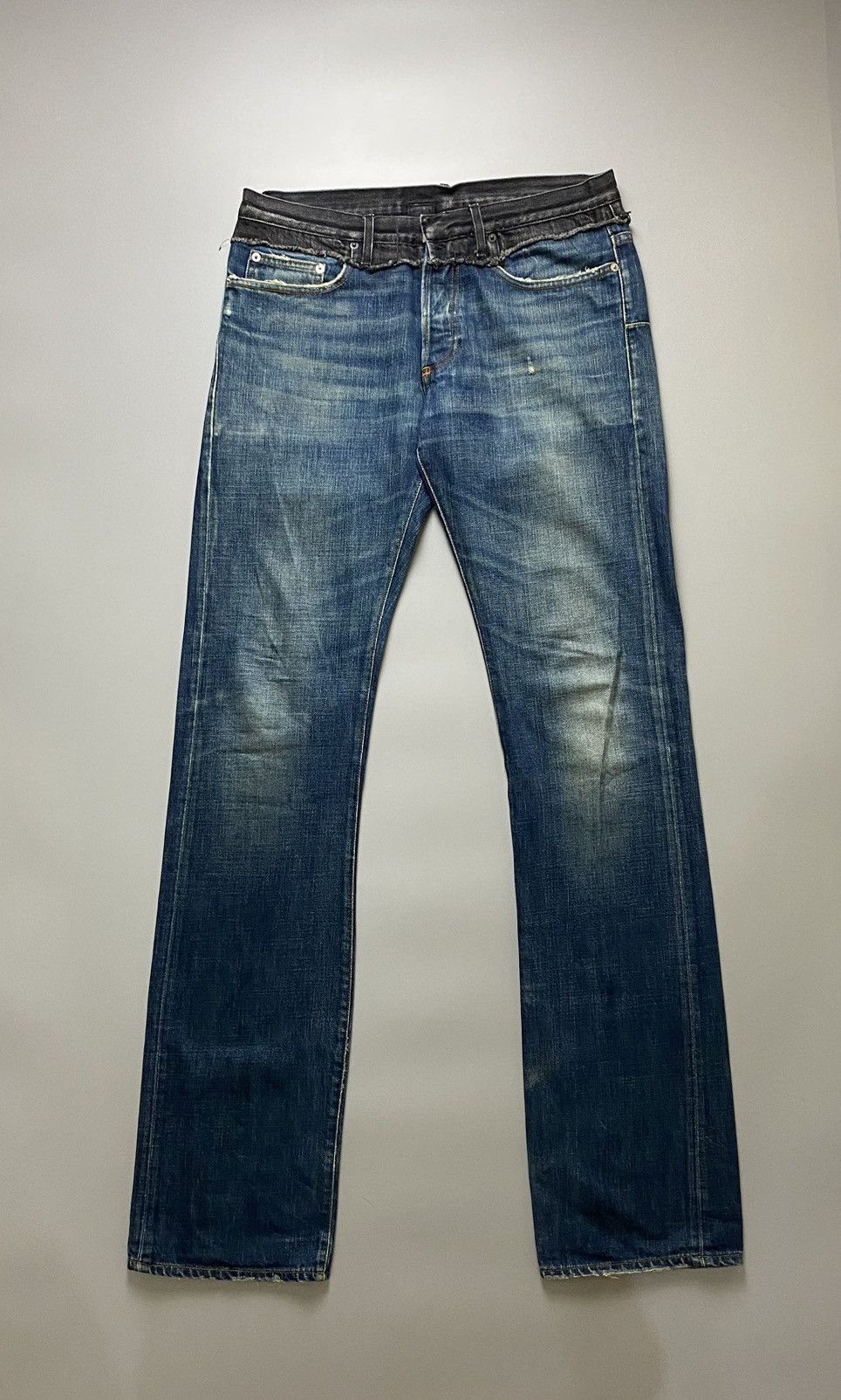 Dior AW06 Dior X Hedi slimane Cummerbund Jeans | Grailed