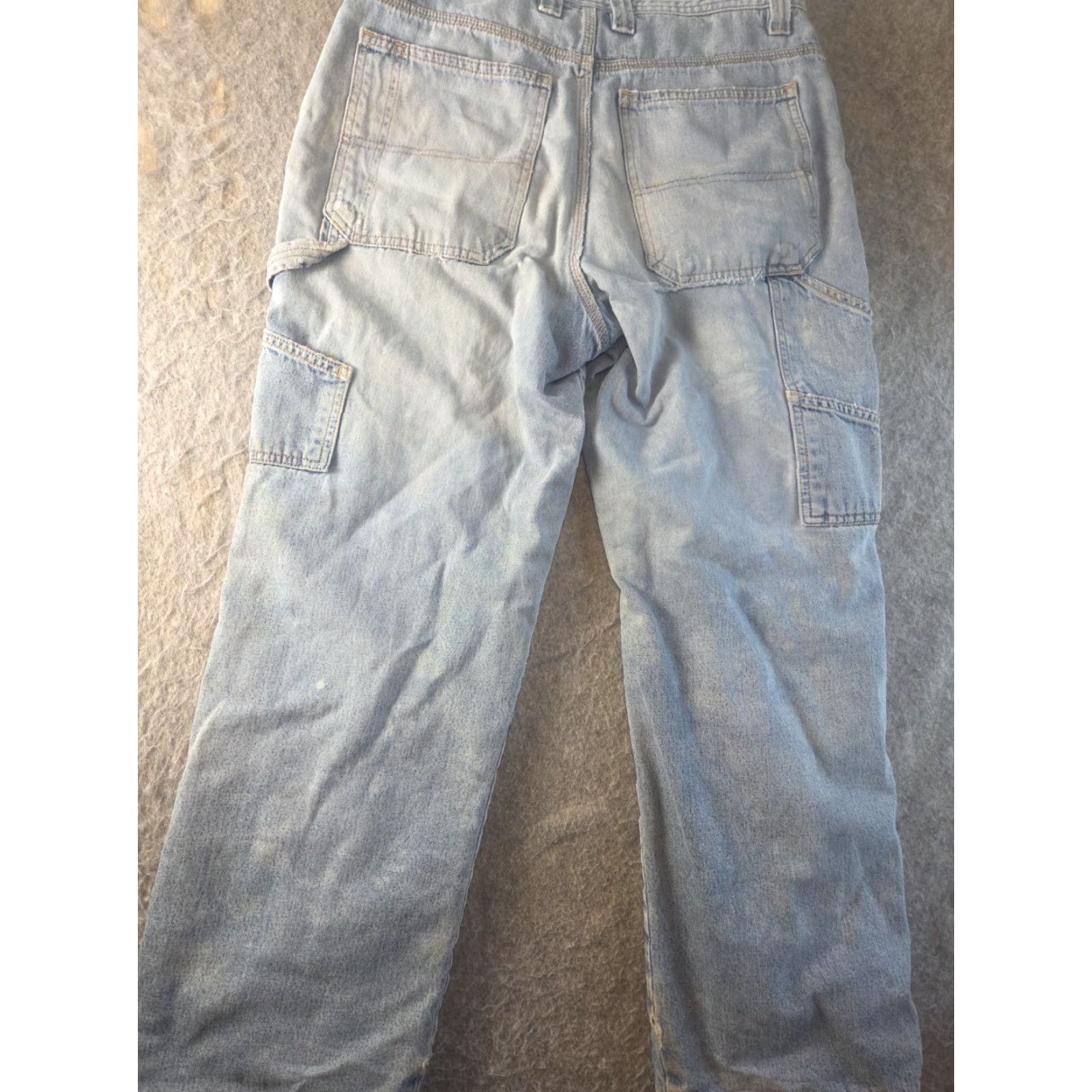 Faded Glory VINTAGE Faded Glory Jeans Carpenter Blue 30x30 Insulated Lined 5-Pocket Relaxed Mens Size US 30 / EU 46 - 6 Thumbnail